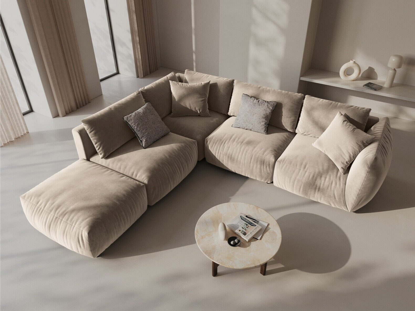 Modulares Ecksofa SD3260
