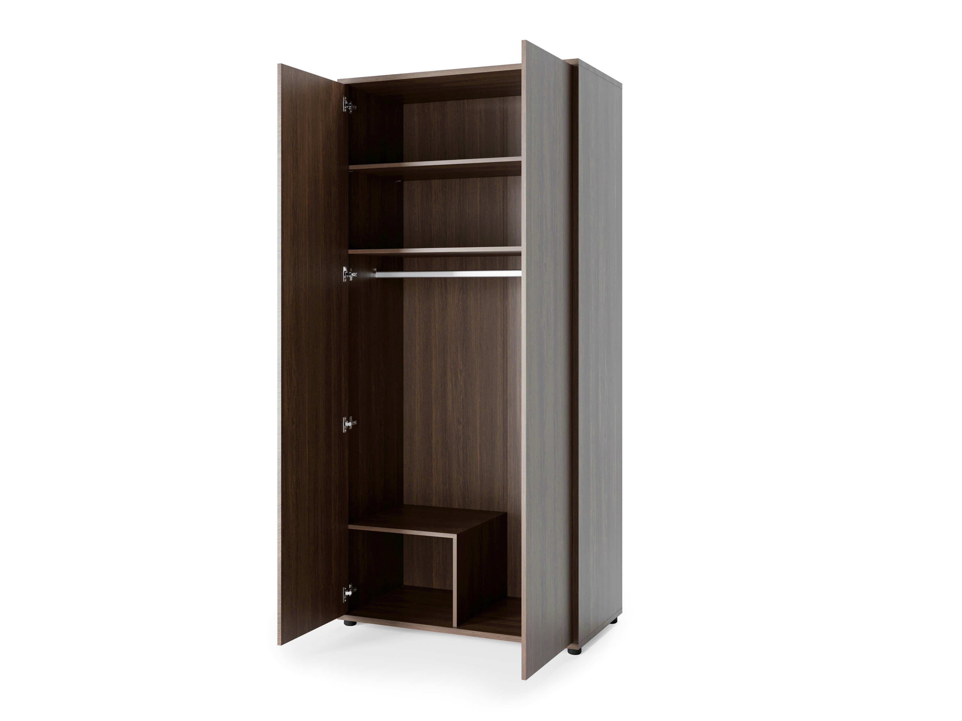 Kleiderschrank Concept Lenart (Dunkle Eiche)