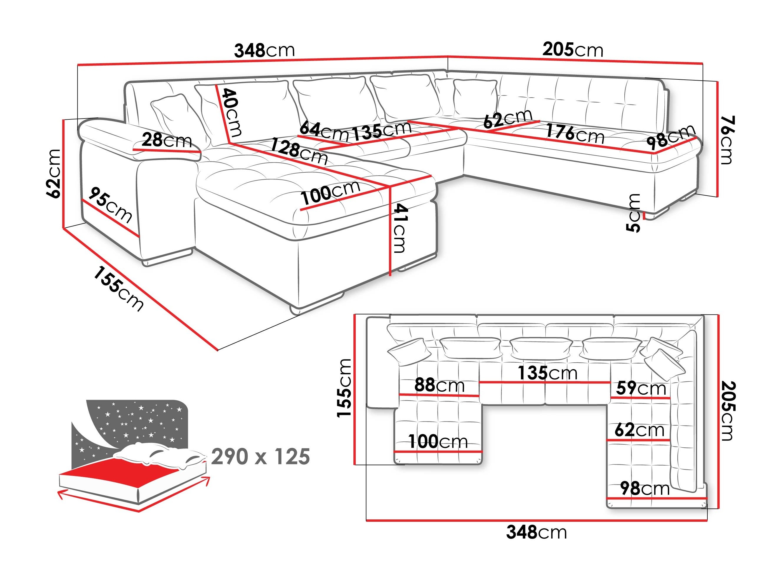 Ecksofa SD3269