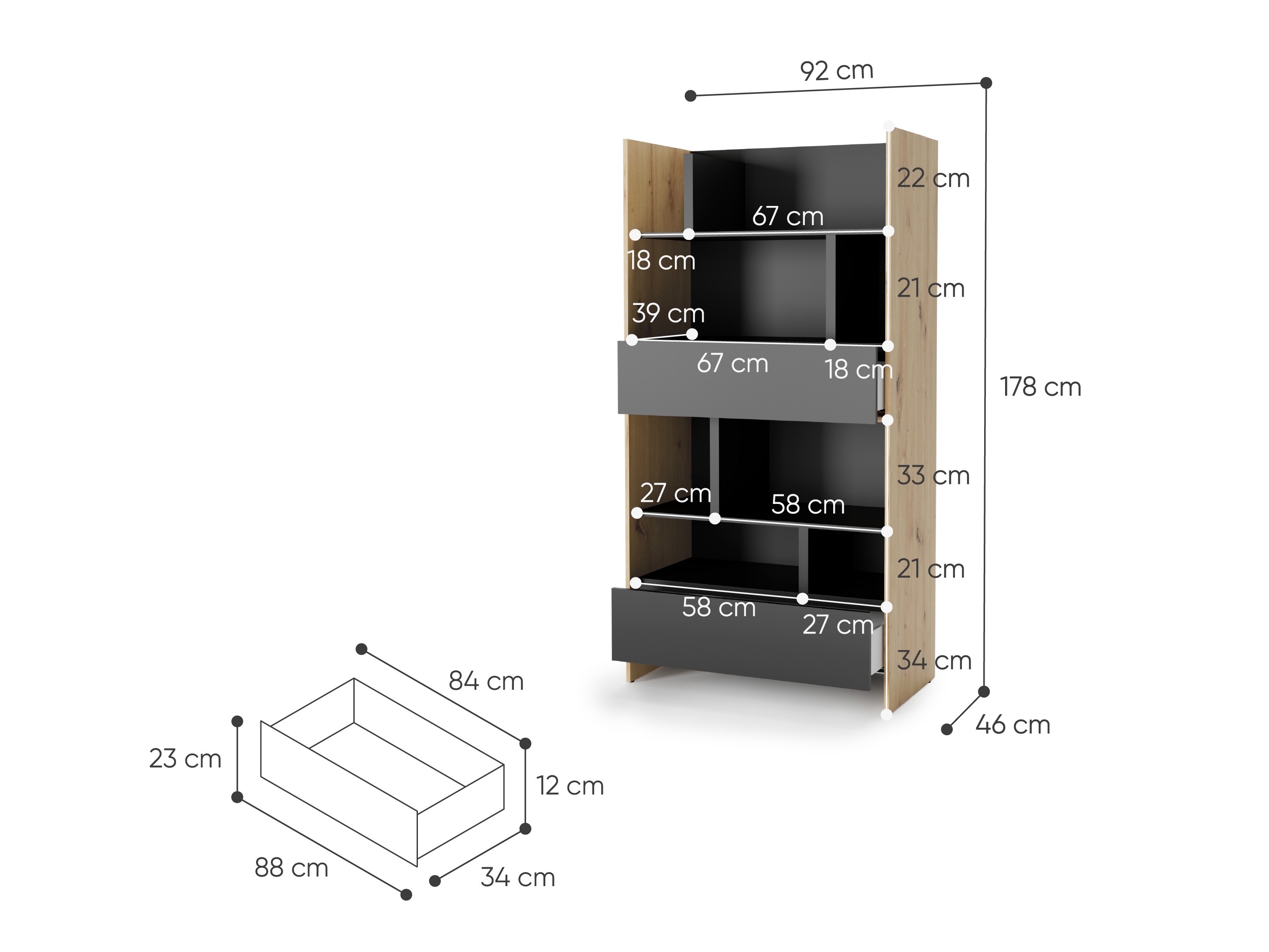 Möbel-Set Concept Lenart 108