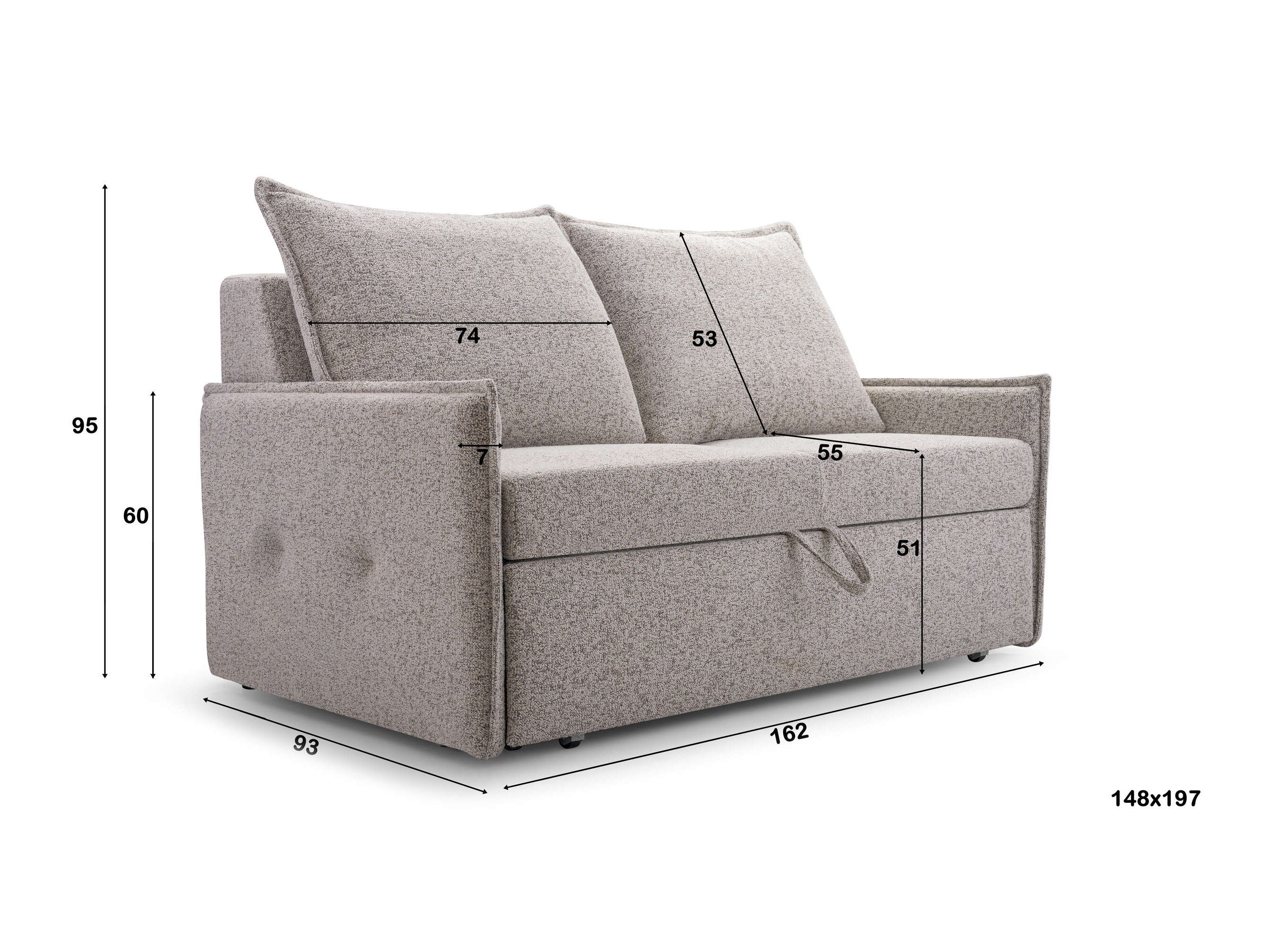 Schlafsofa Lufkin 163 (Puente 06)
