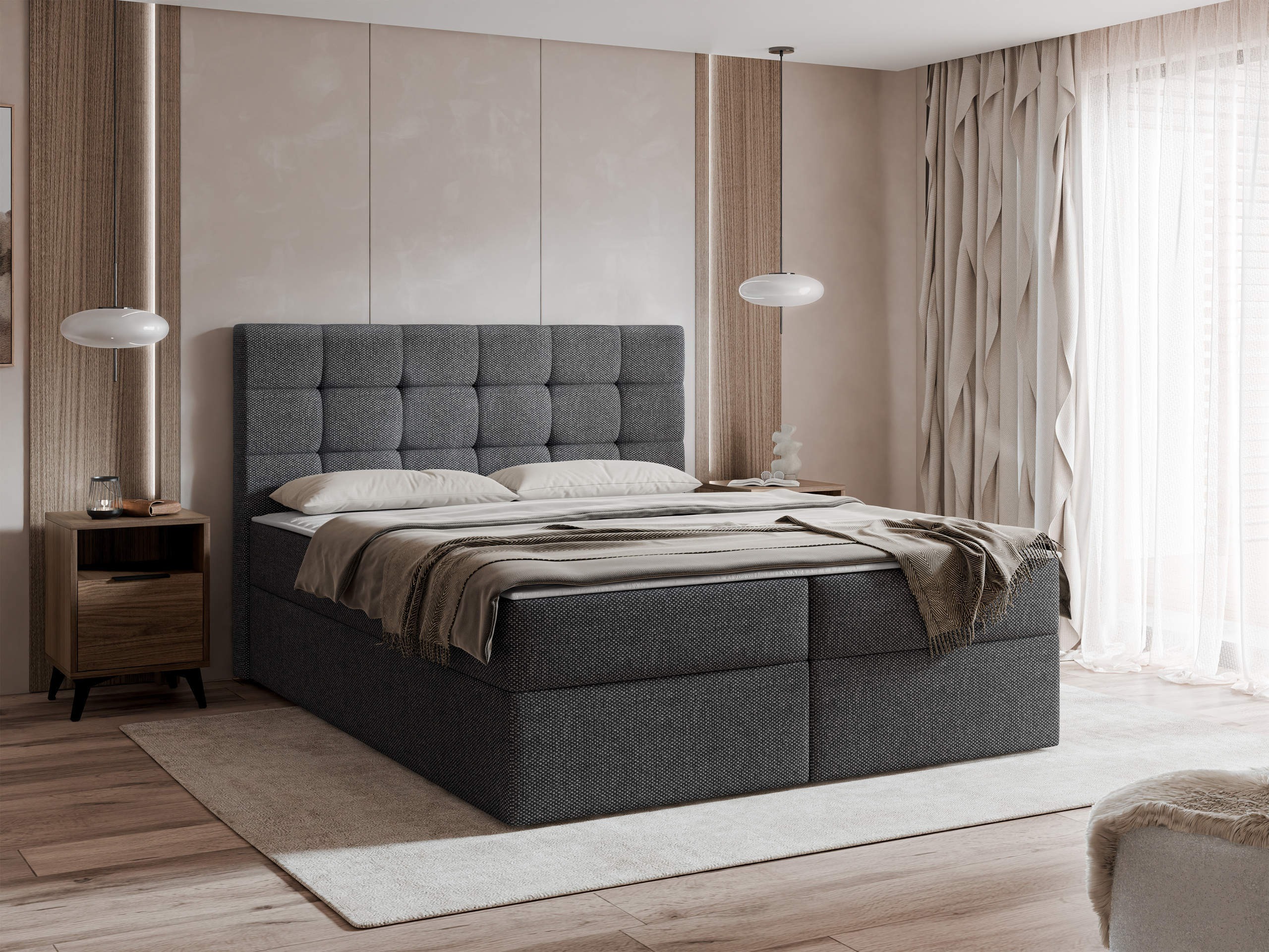 Boxspringbett Comfivo Osculum I (Muna 10)