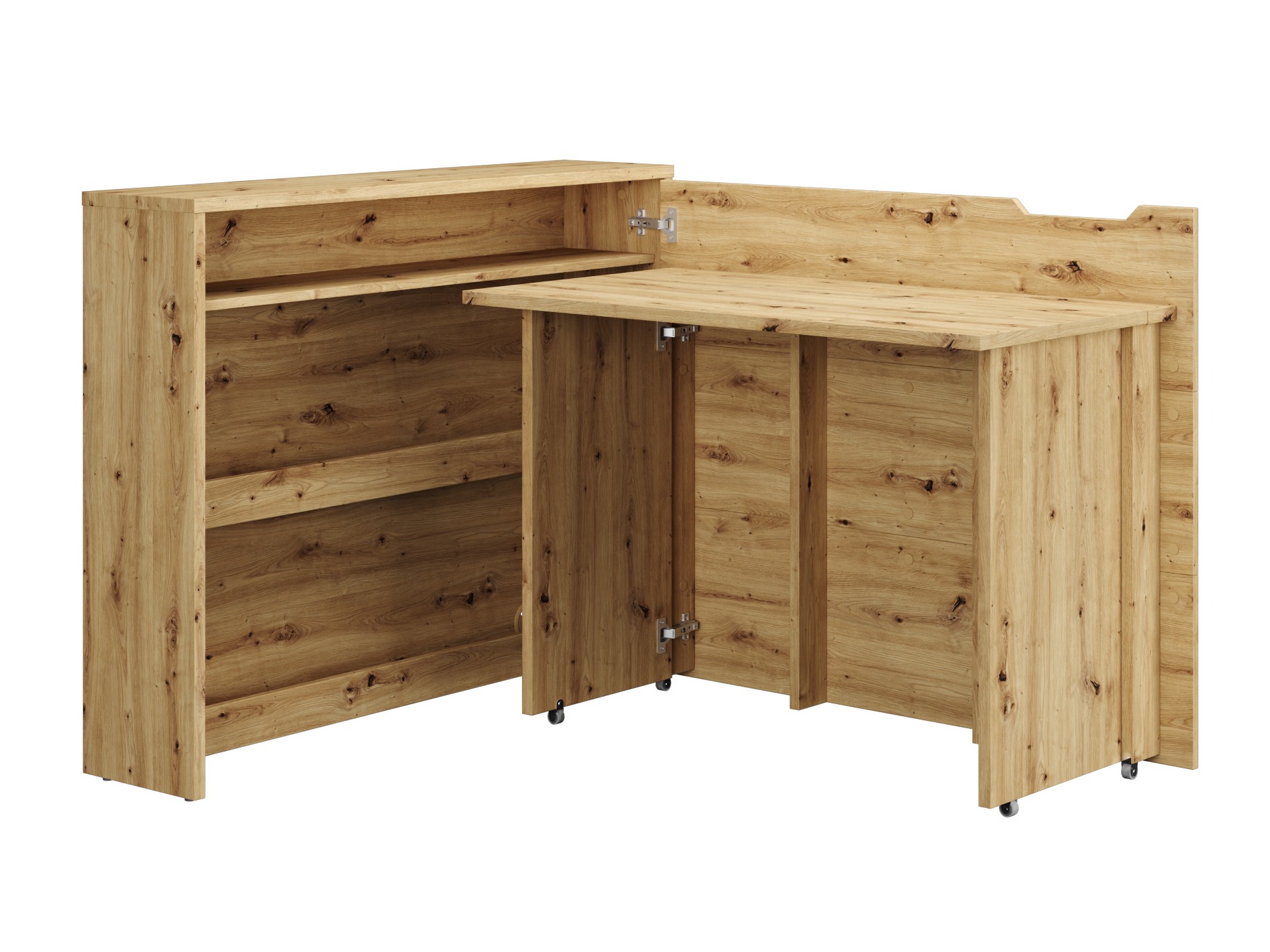 Eckschreibtisch Concept Lenart (Artisan Eichenholzoptik)