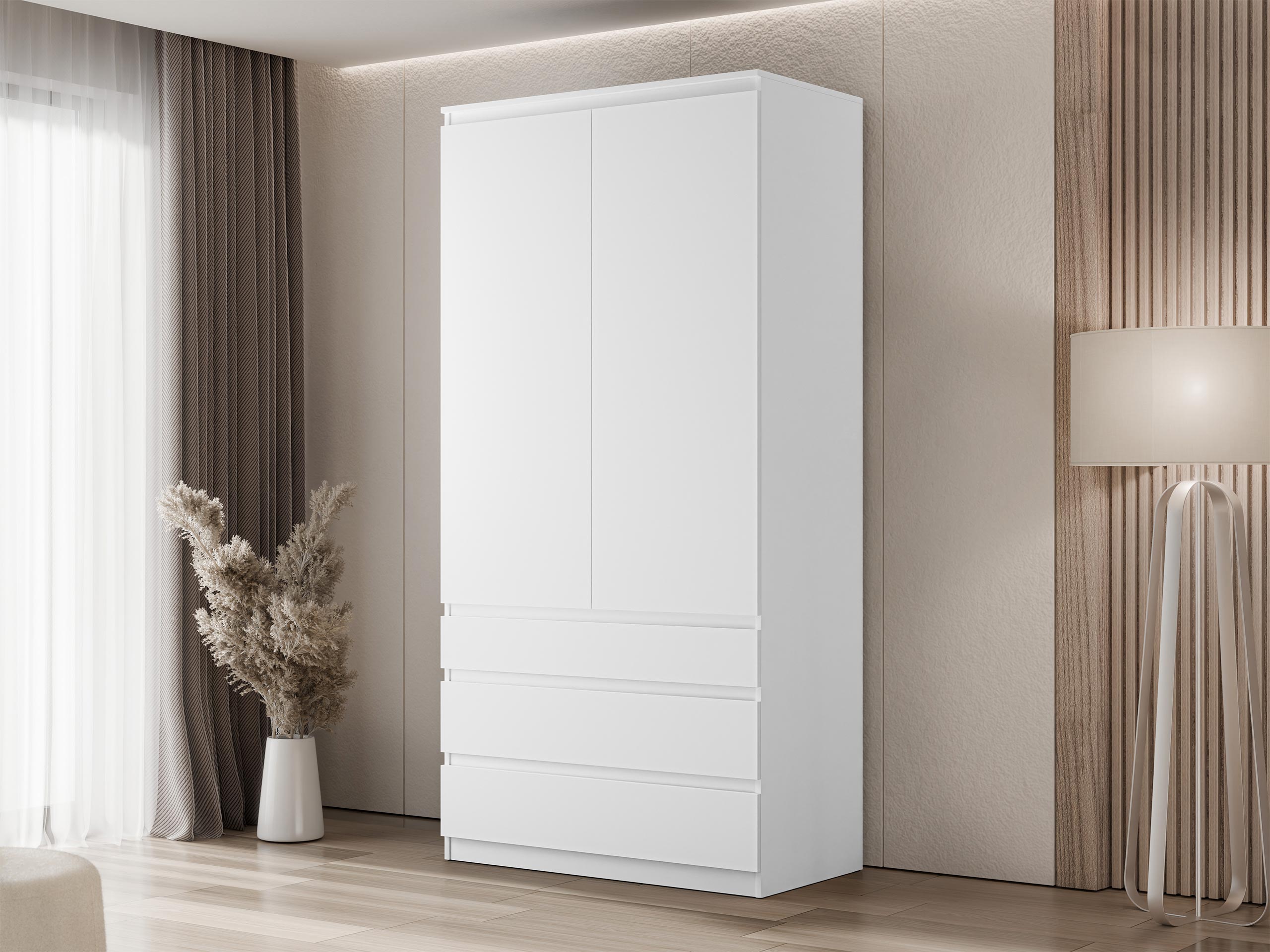 Kleiderschrank Comfivo Structor (Weiss)