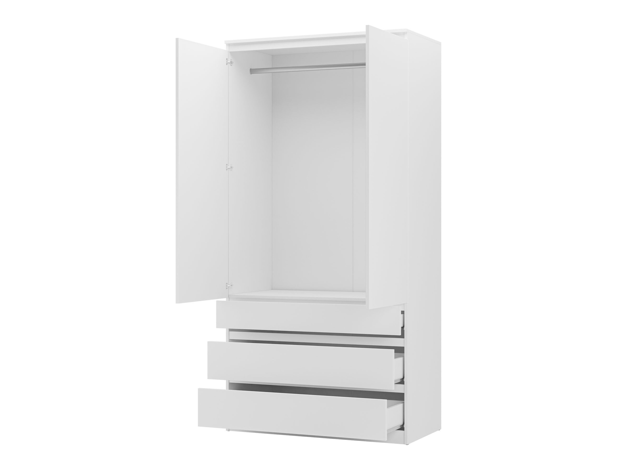 Kleiderschrank Comfivo Structor (Weiss)