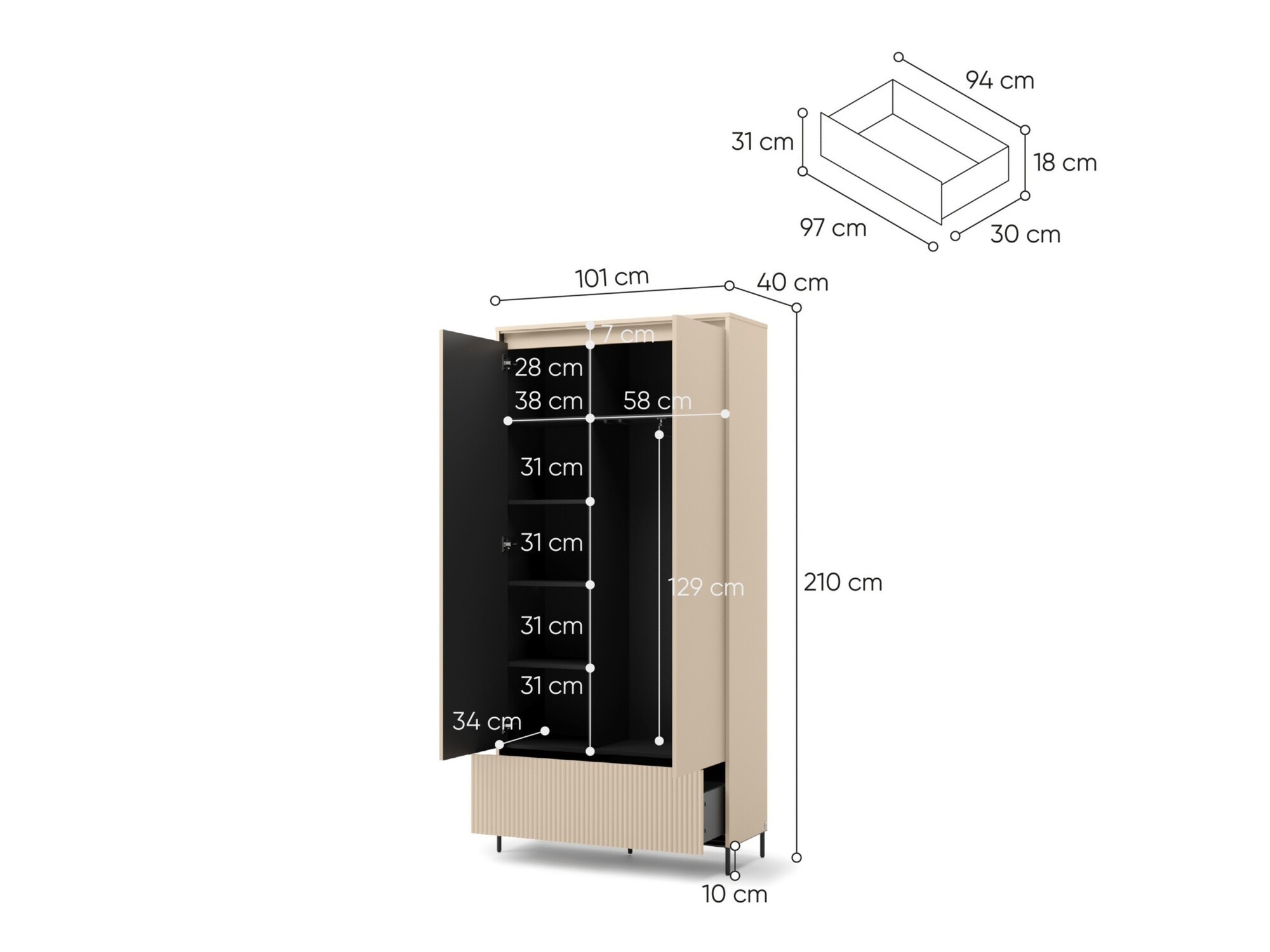 Kleiderschrank SD3279