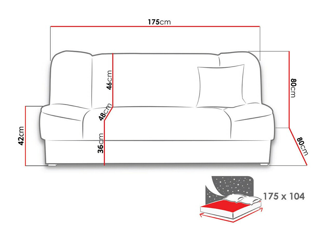 Schlafsofa SD3284
