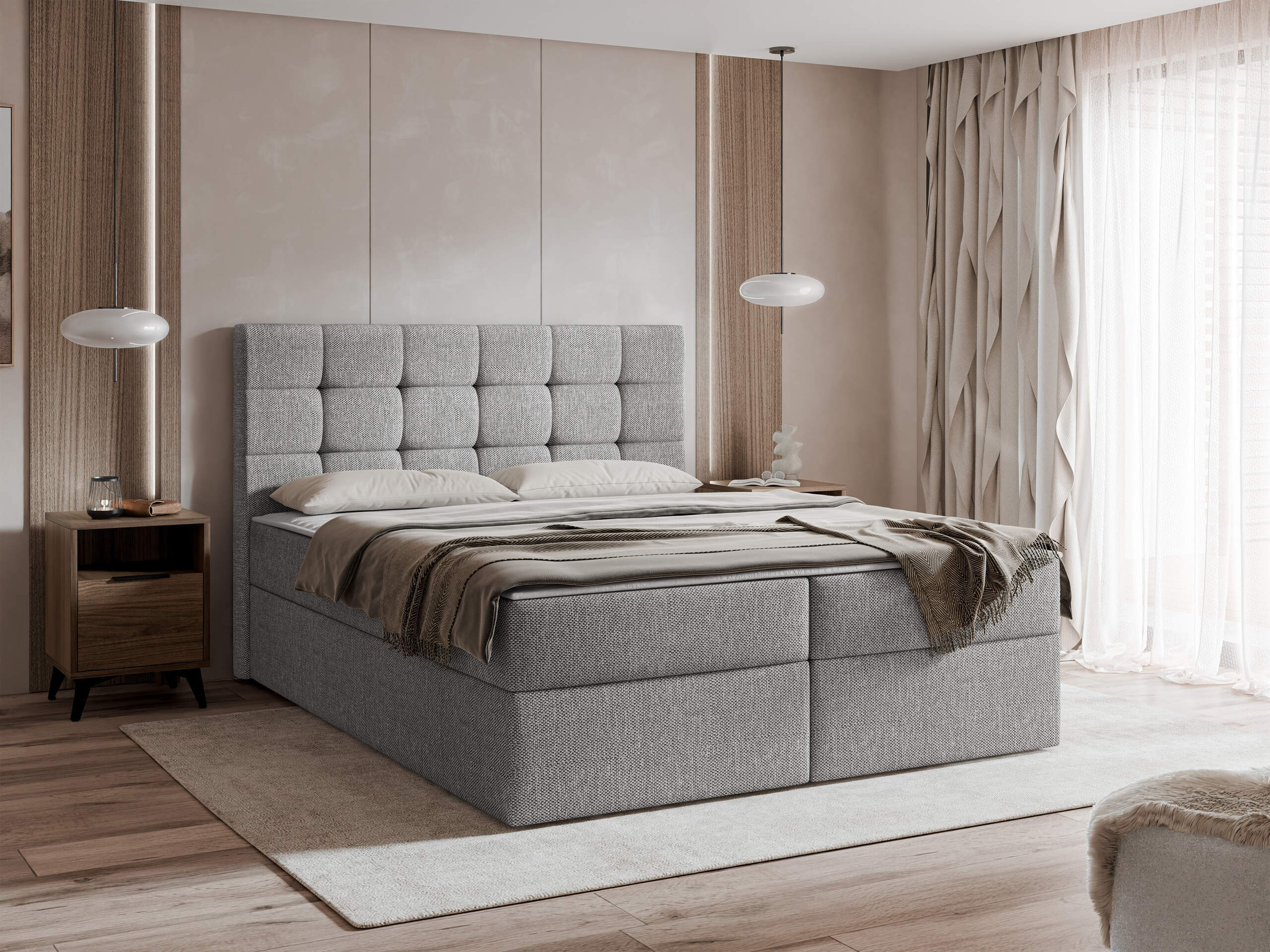 Boxspringbett Comfivo Osculum I (Muna 08)