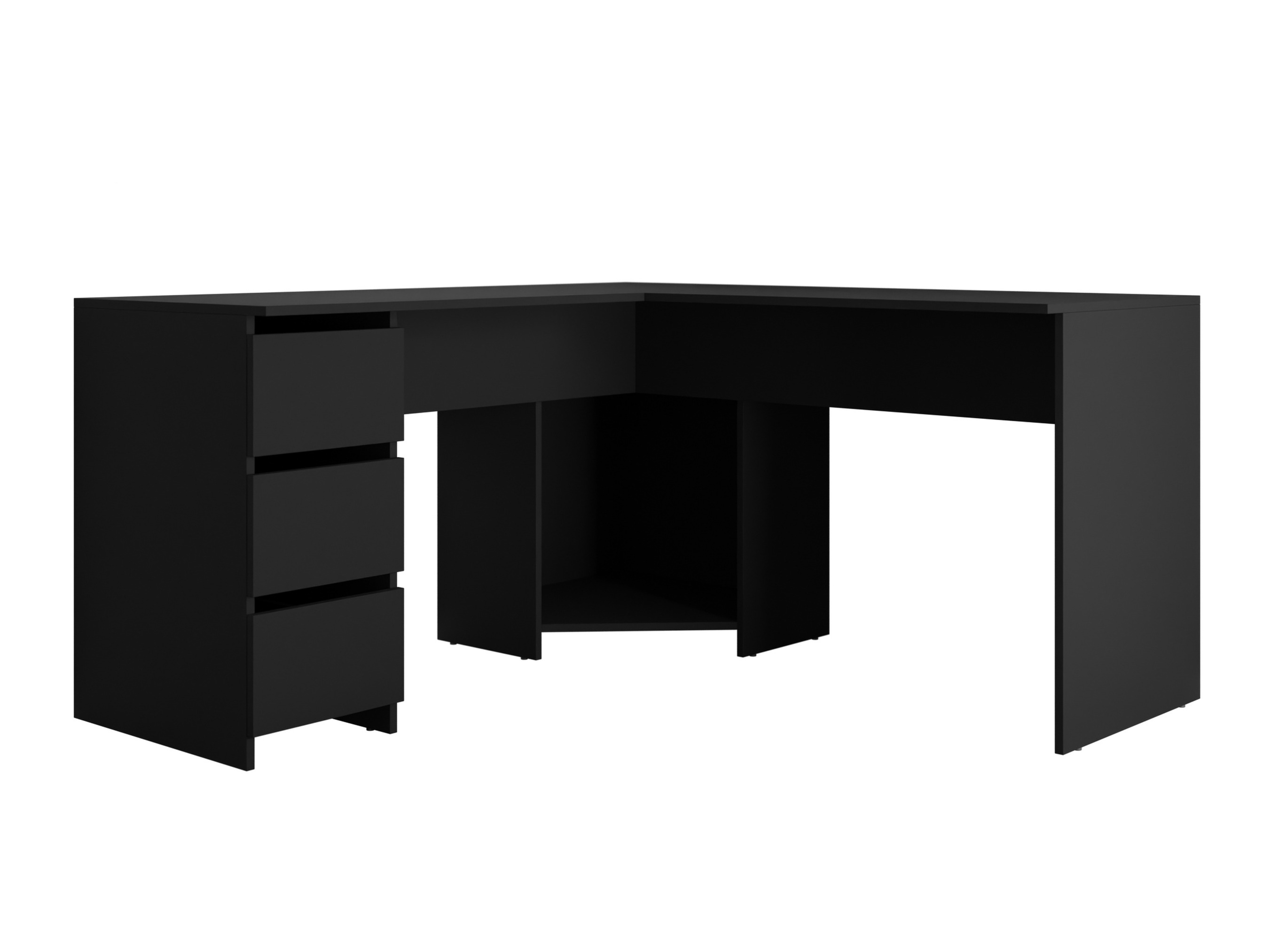 Eckschreibtisch Comfivo 576 (Schwarz)