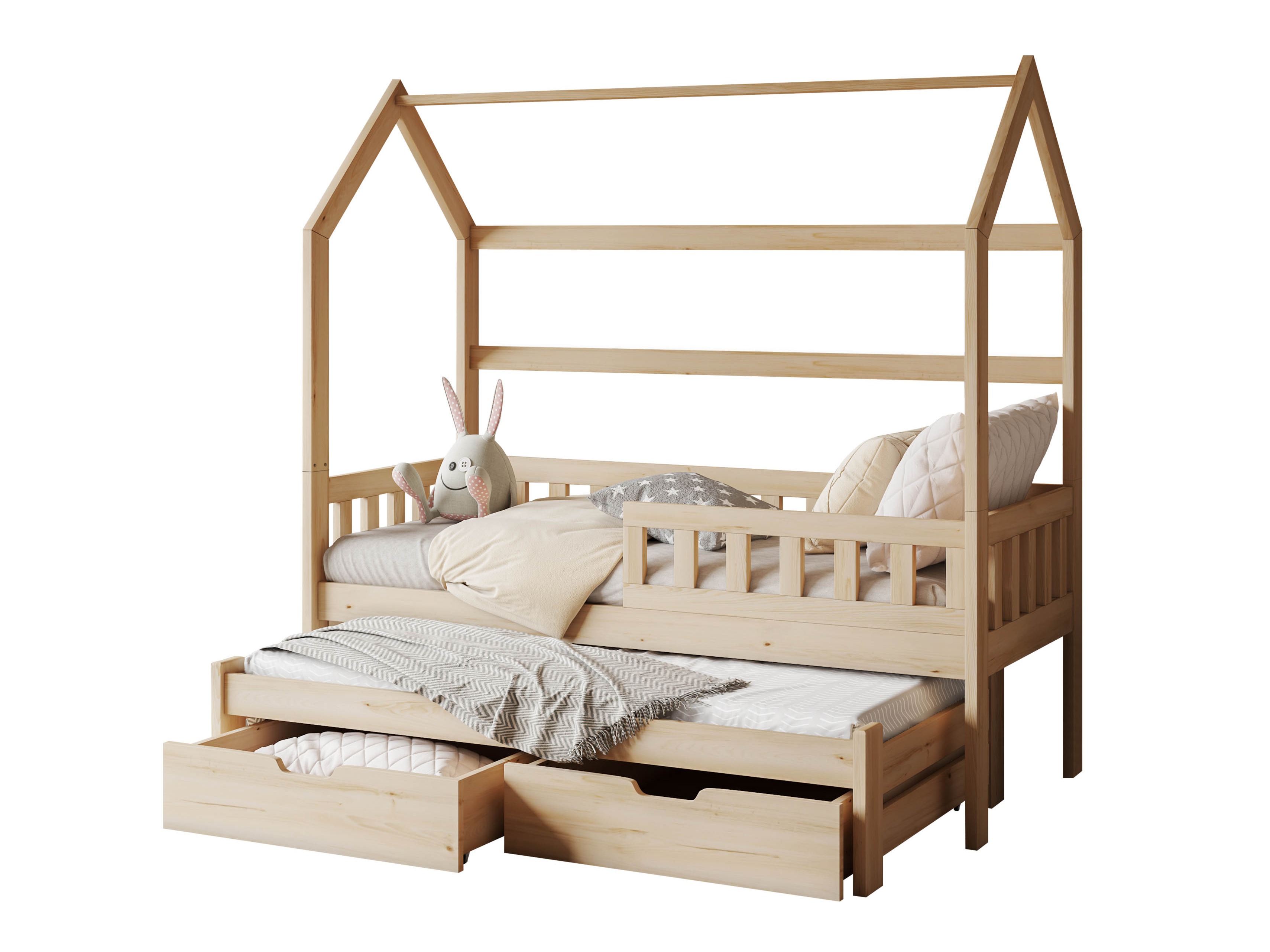 Bett Henderson 172 (Kiefernholzoptik)