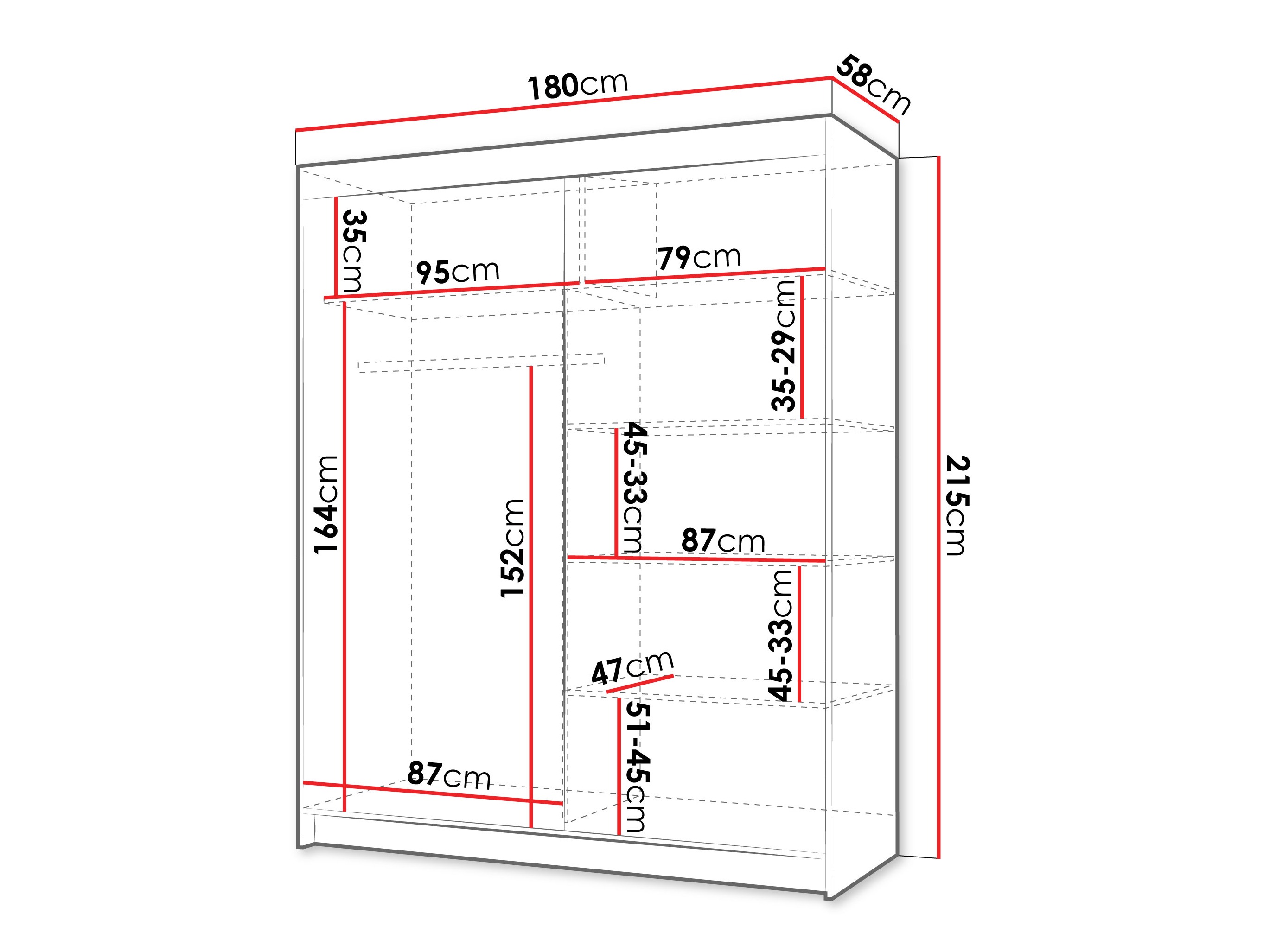 Kleiderschrank Closico Populus XI