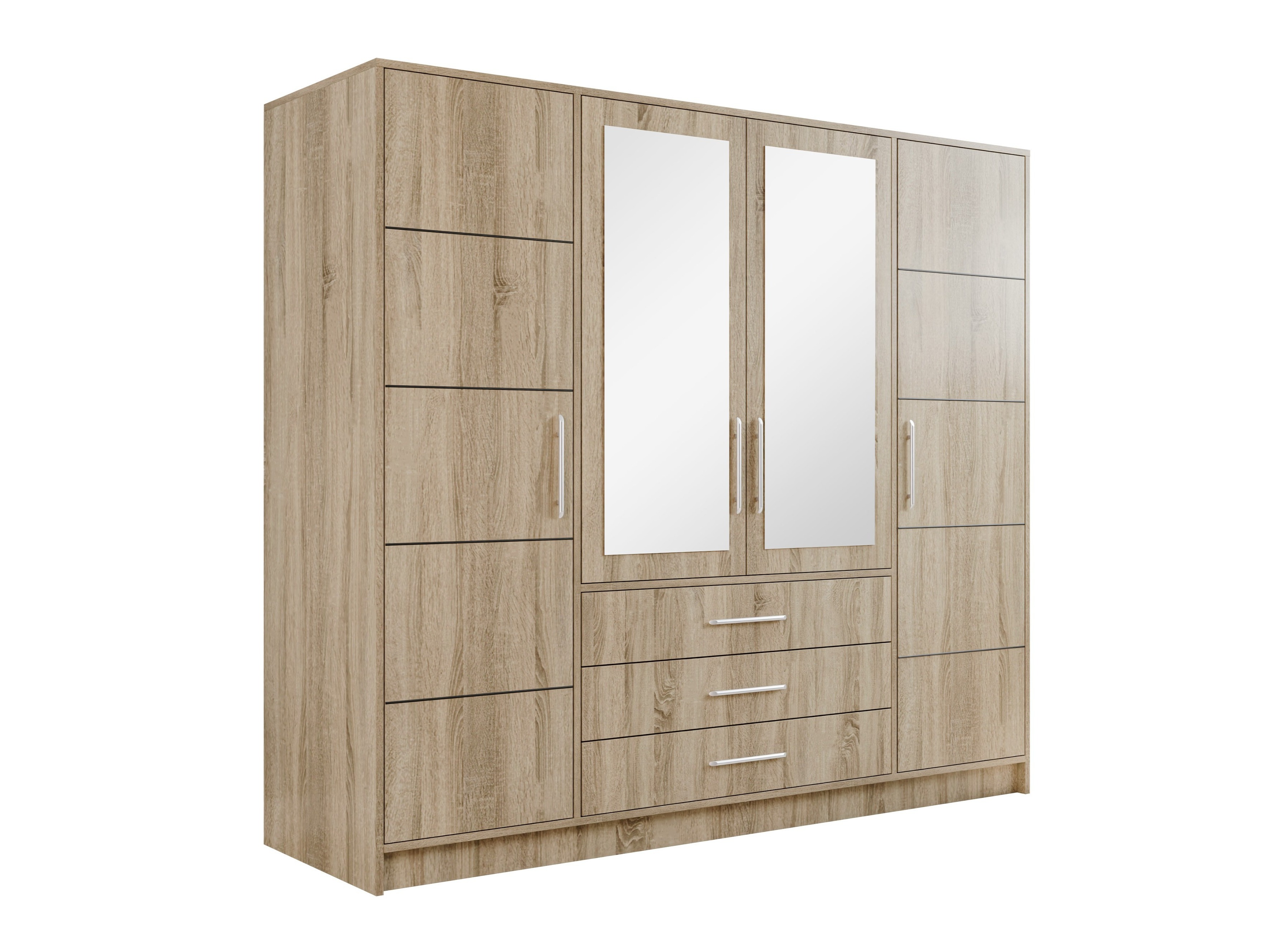 Kleiderschrank Dortivu (Sonoma eichenholz)