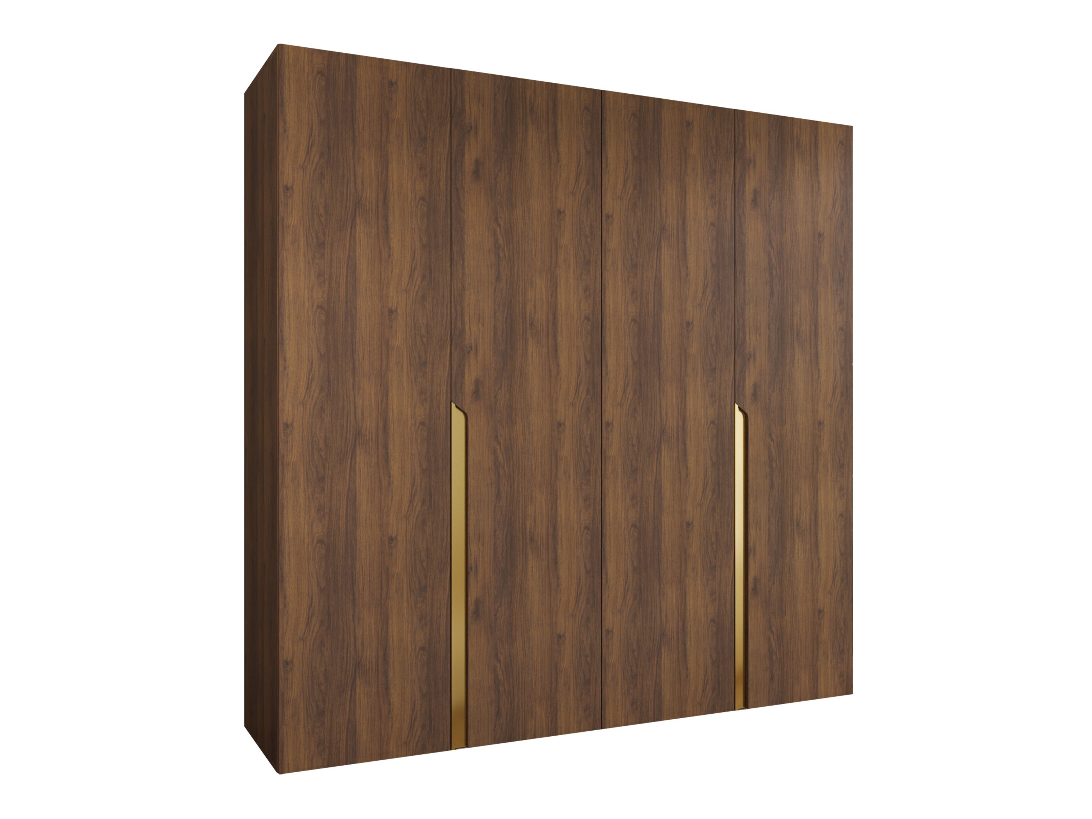 Kleiderschrank Hartford 581 (Walnussholzoptik)