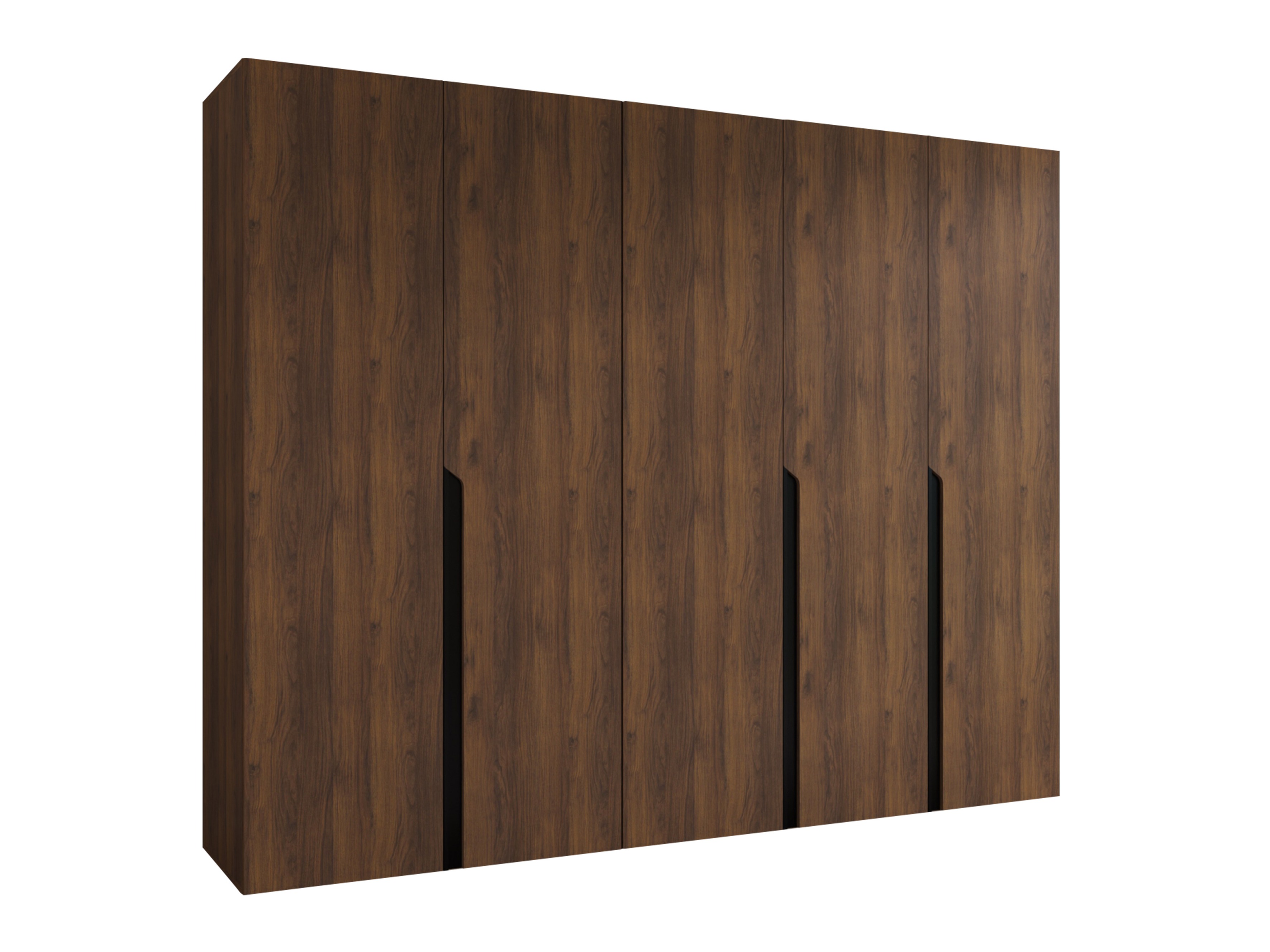 Kleiderschrank Hartford 582 (Walnussholzoptik)