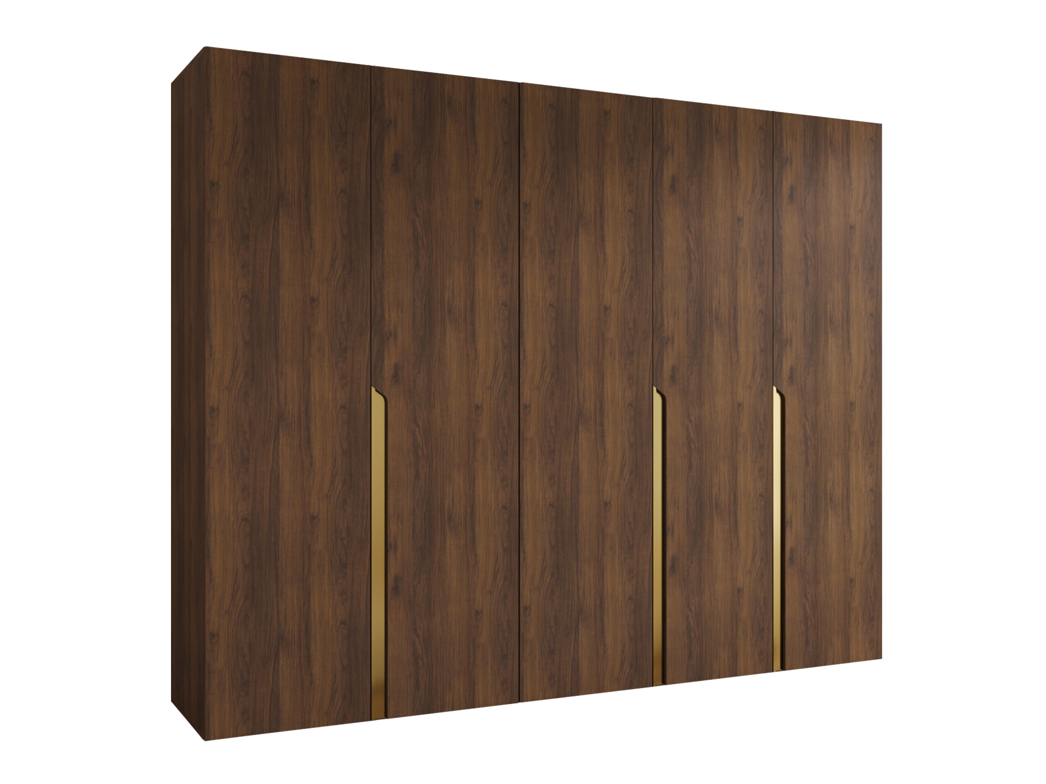 Kleiderschrank Hartford 582 (Walnussholzoptik)
