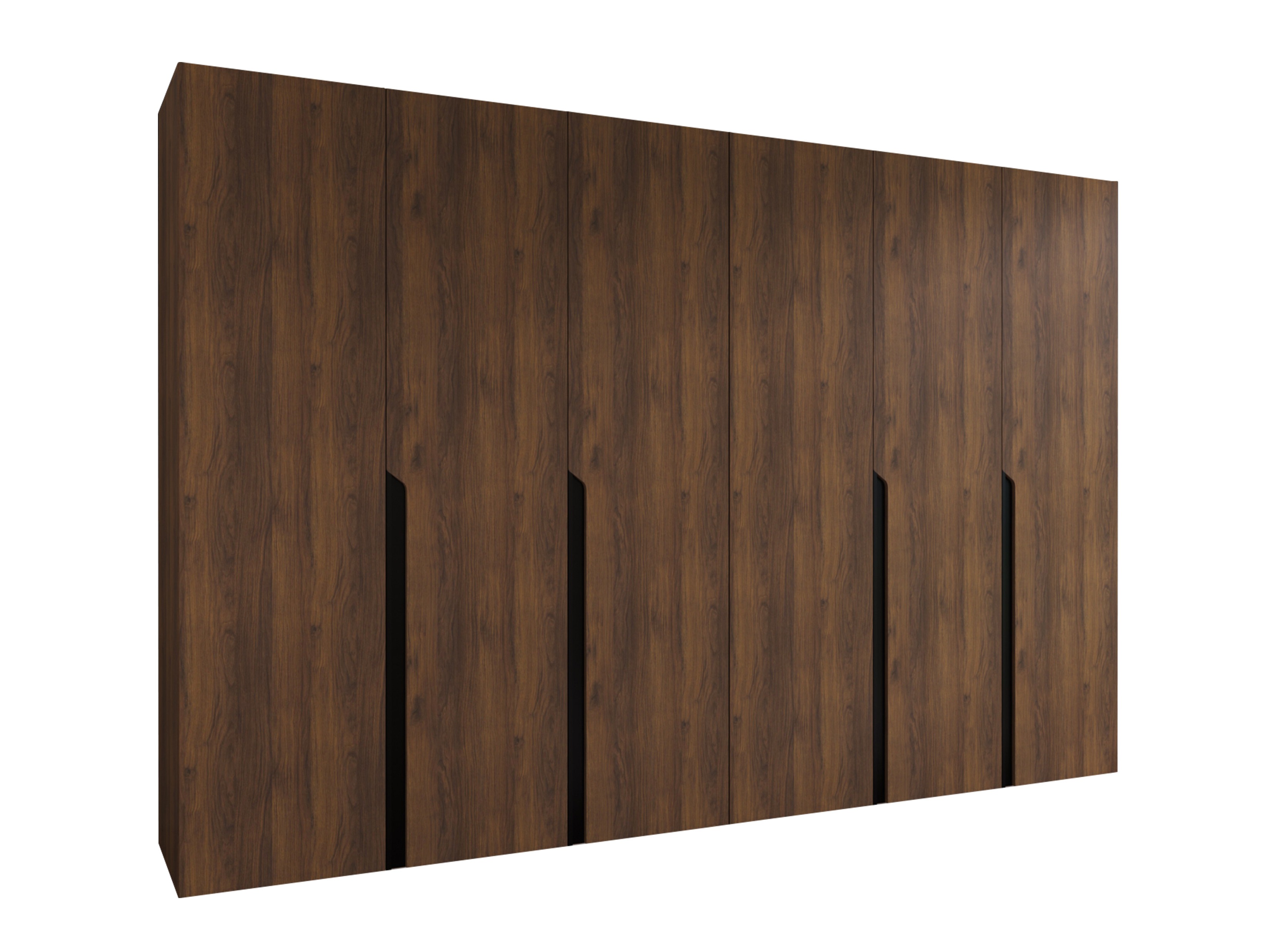 Kleiderschrank Hartford 583 (Walnussholzoptik)