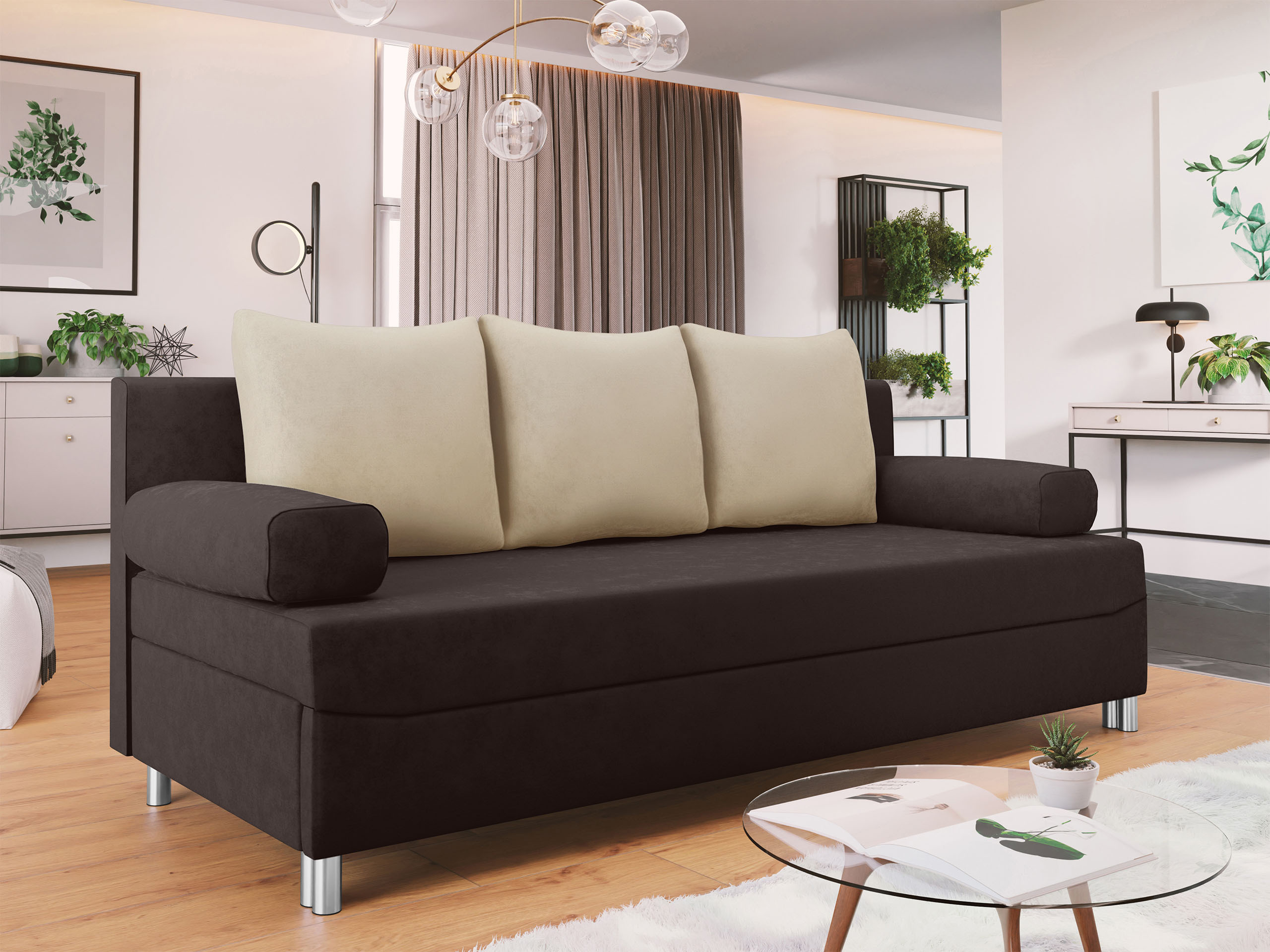 Schlafsofa Comfivo Artes (Alova 68 + Alova 07)