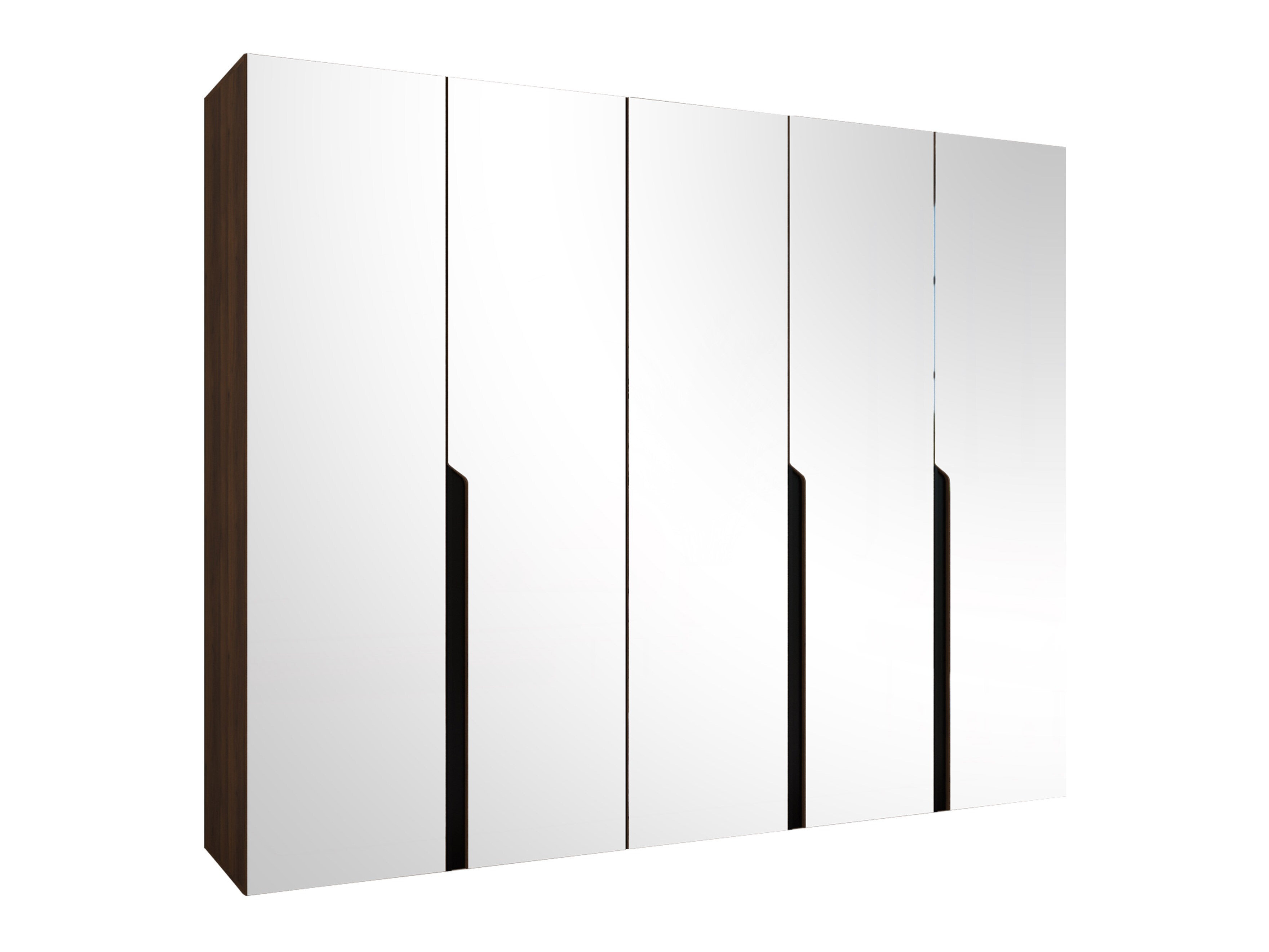 Kleiderschrank Hartford 592 (Walnussholzoptik)