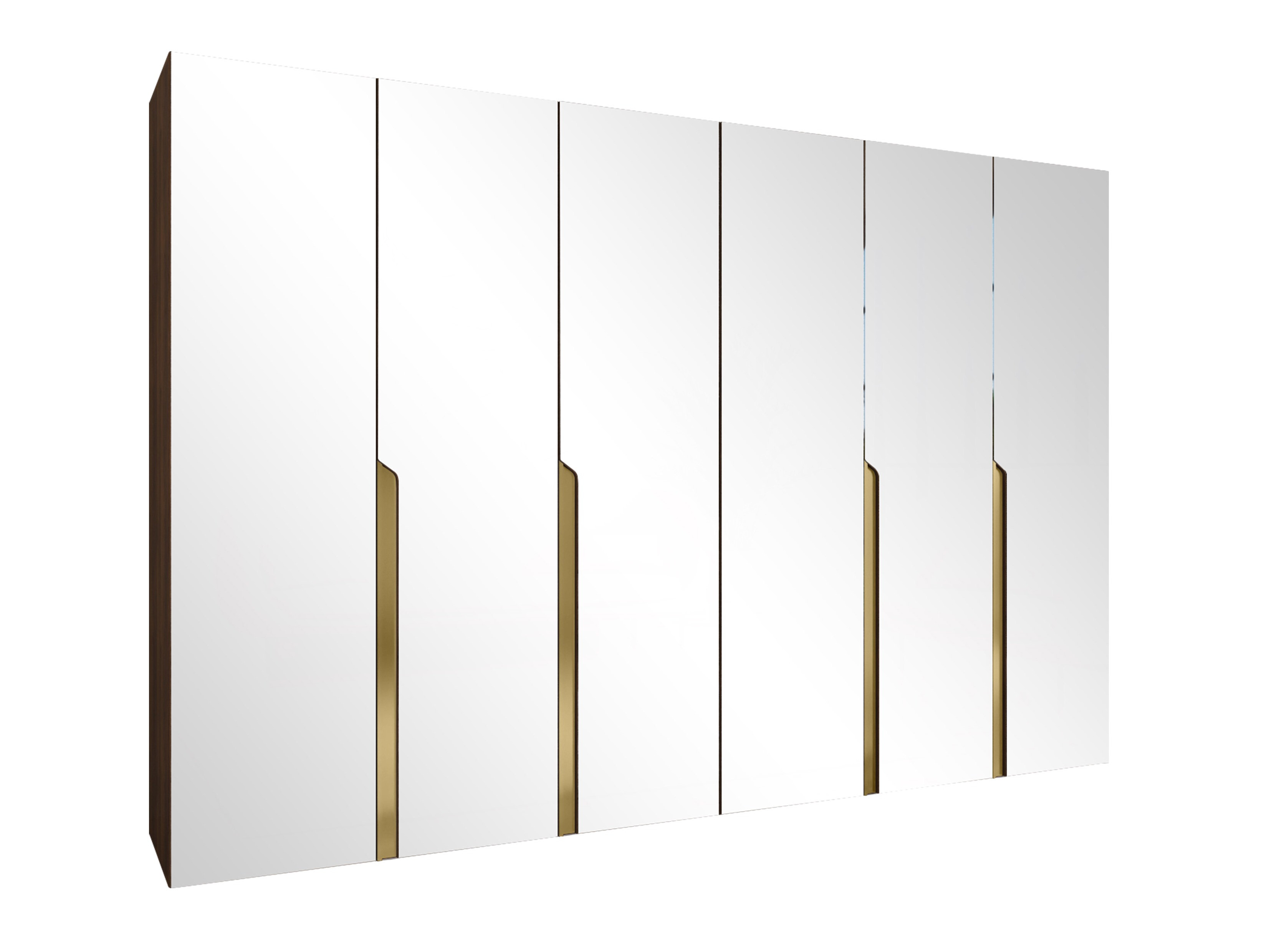 Kleiderschrank Hartford 593 (Walnussholzoptik)
