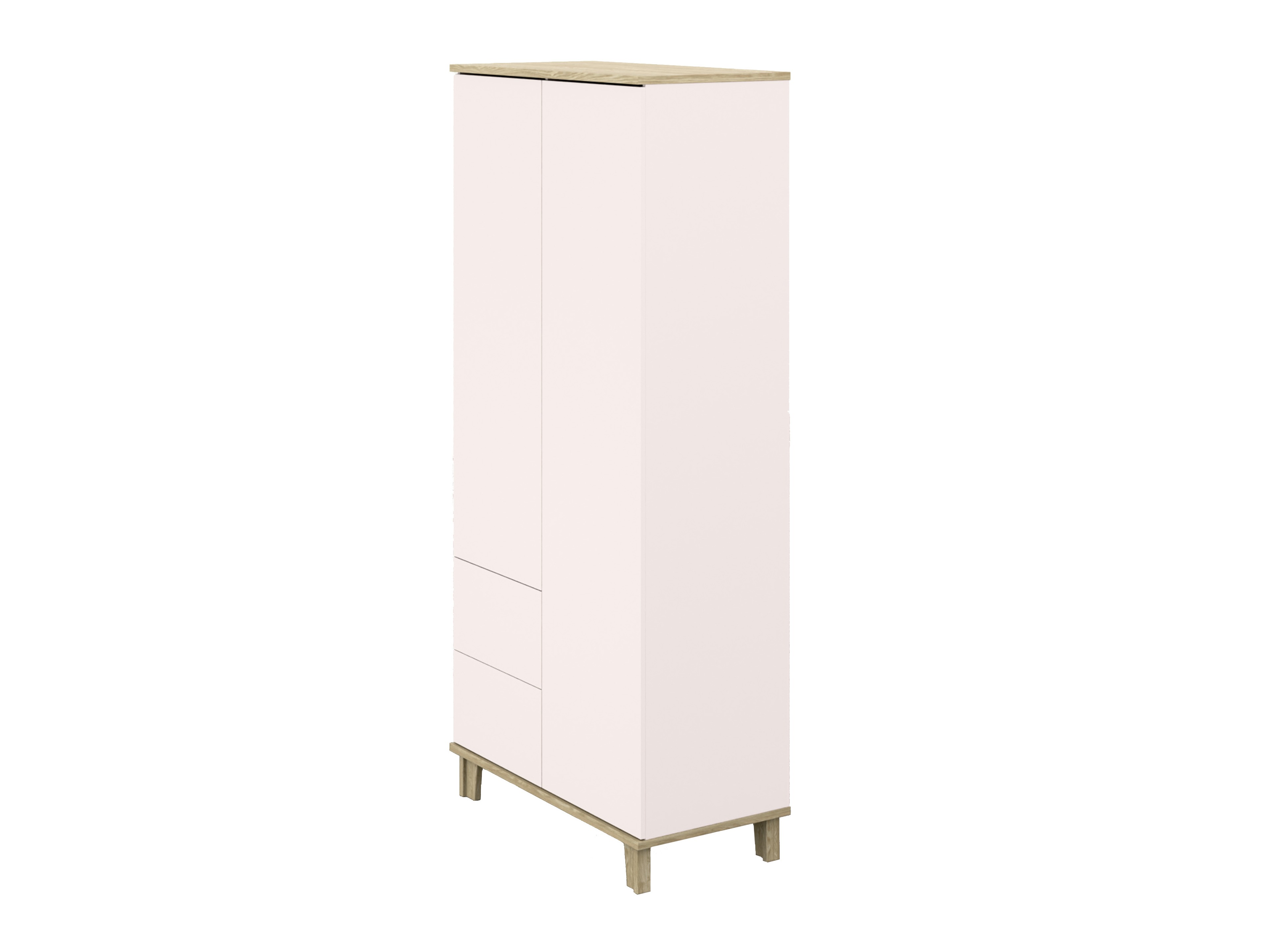 Kleiderschrank Evarveru 100 (Kaschmir)