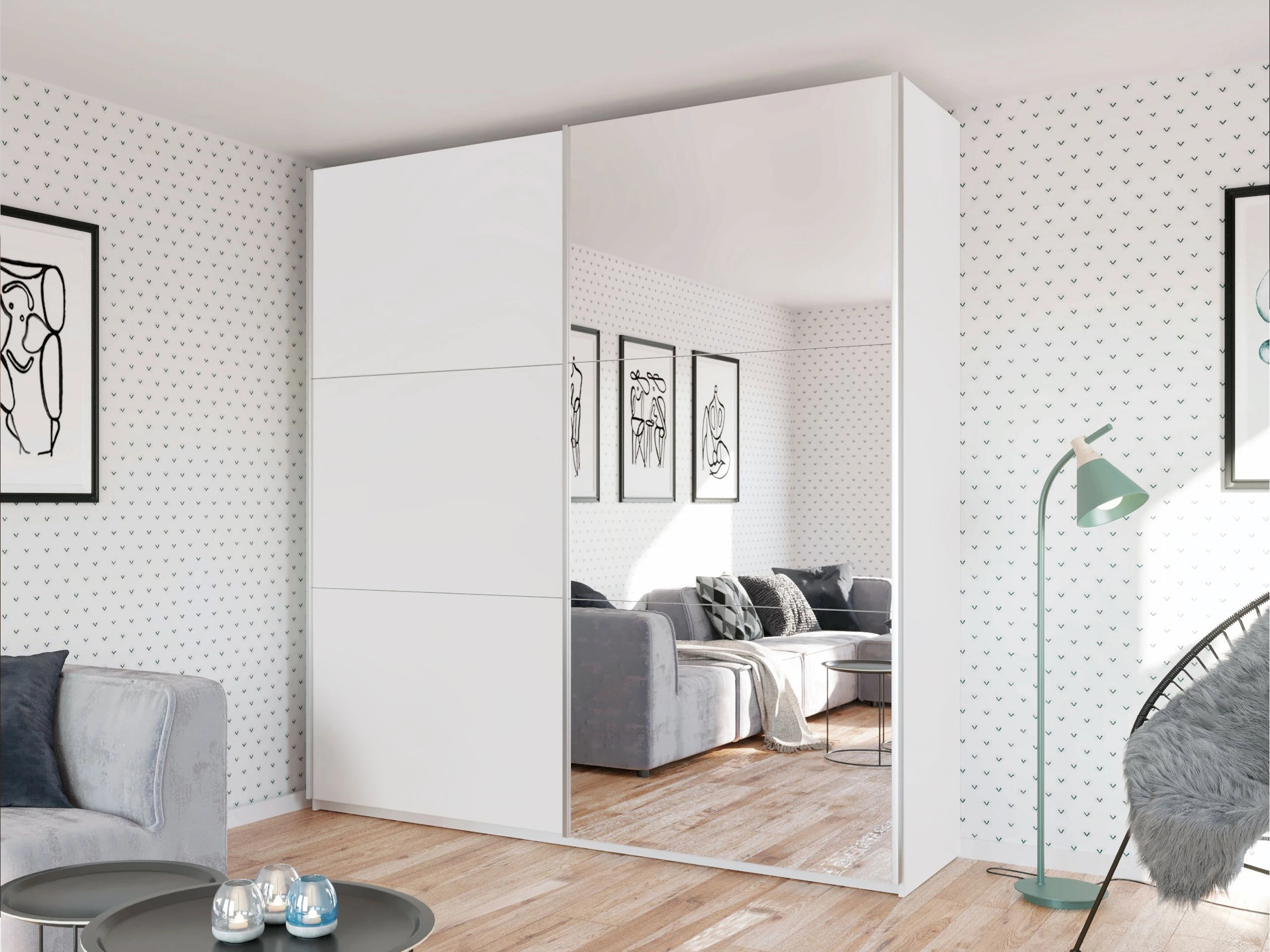 Kleiderschrank Honolulu 131 (Weiss)