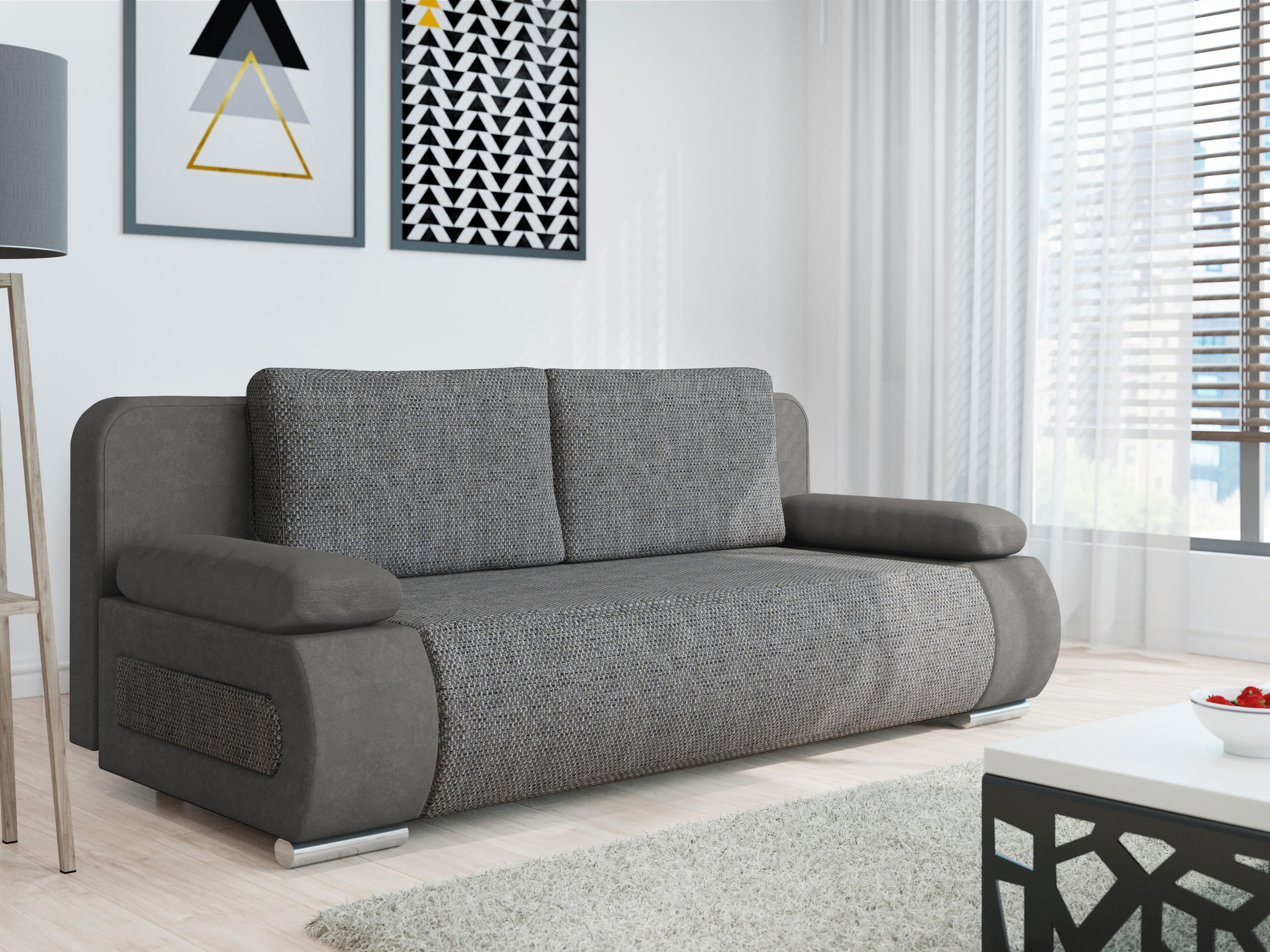 Schlafsofa Comfivo Pudor (Alova 36 + Lawa 05)