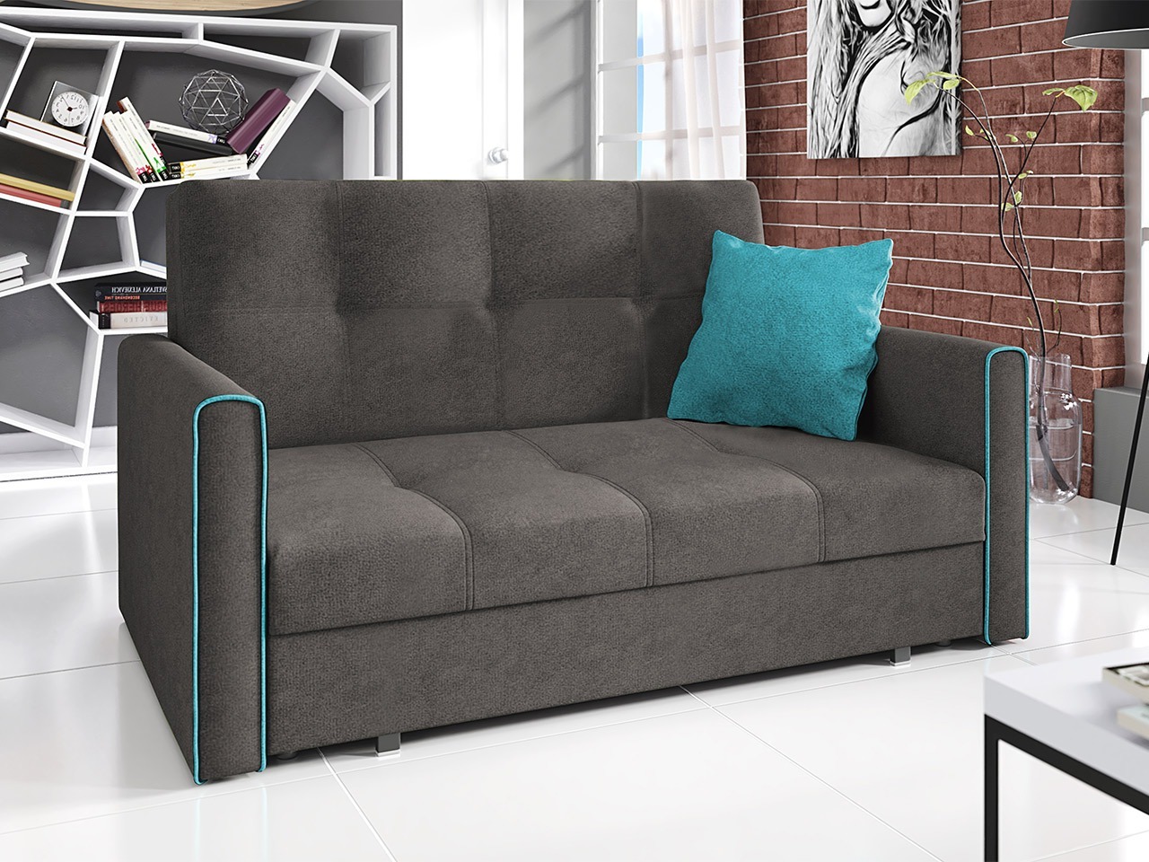 Schlafsofa Nuvora III (Alova 36 + Alova 29)