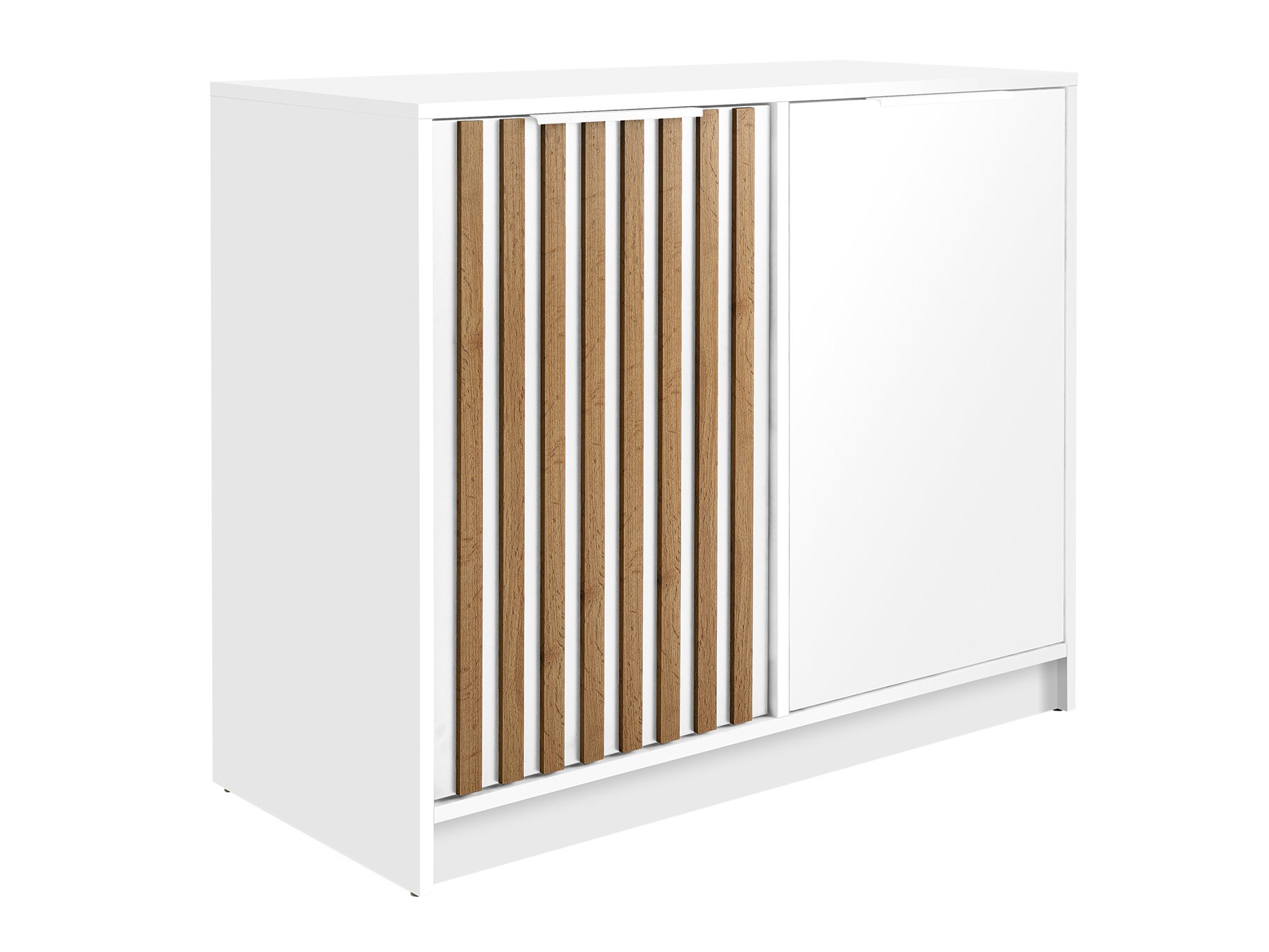 Sideboard Enolevo 116 (Weiss + Wotan Eiche)