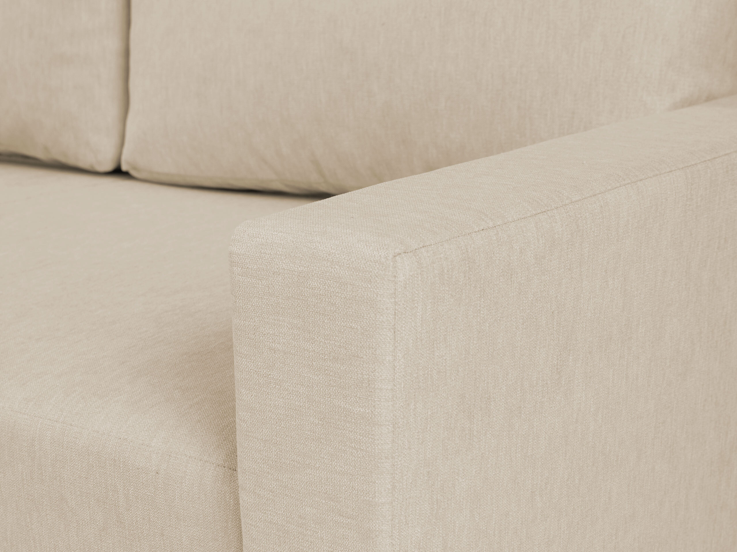 Ecksofa Delbene 130 (Verita 03 + Eichenholzoptik San Remo dunkel)