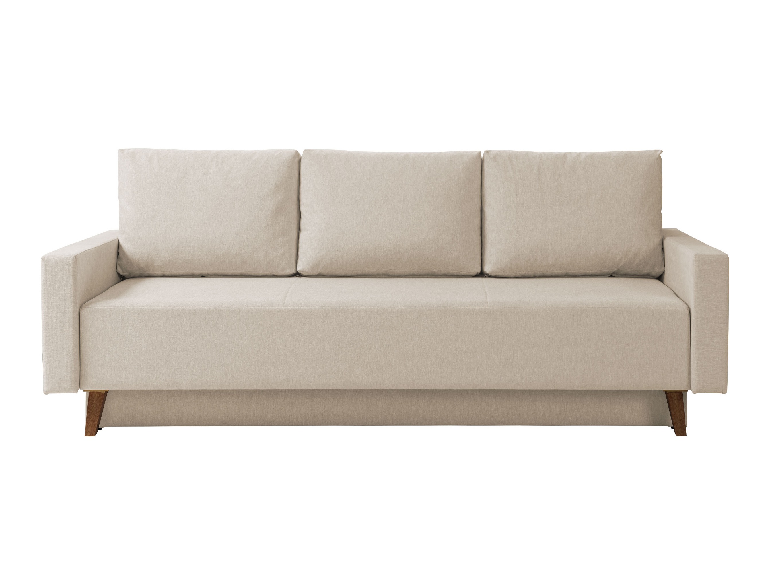 Schlafsofa Delbene 129 (Verita 03 + Eichenholzoptik San Remo dunkel)
