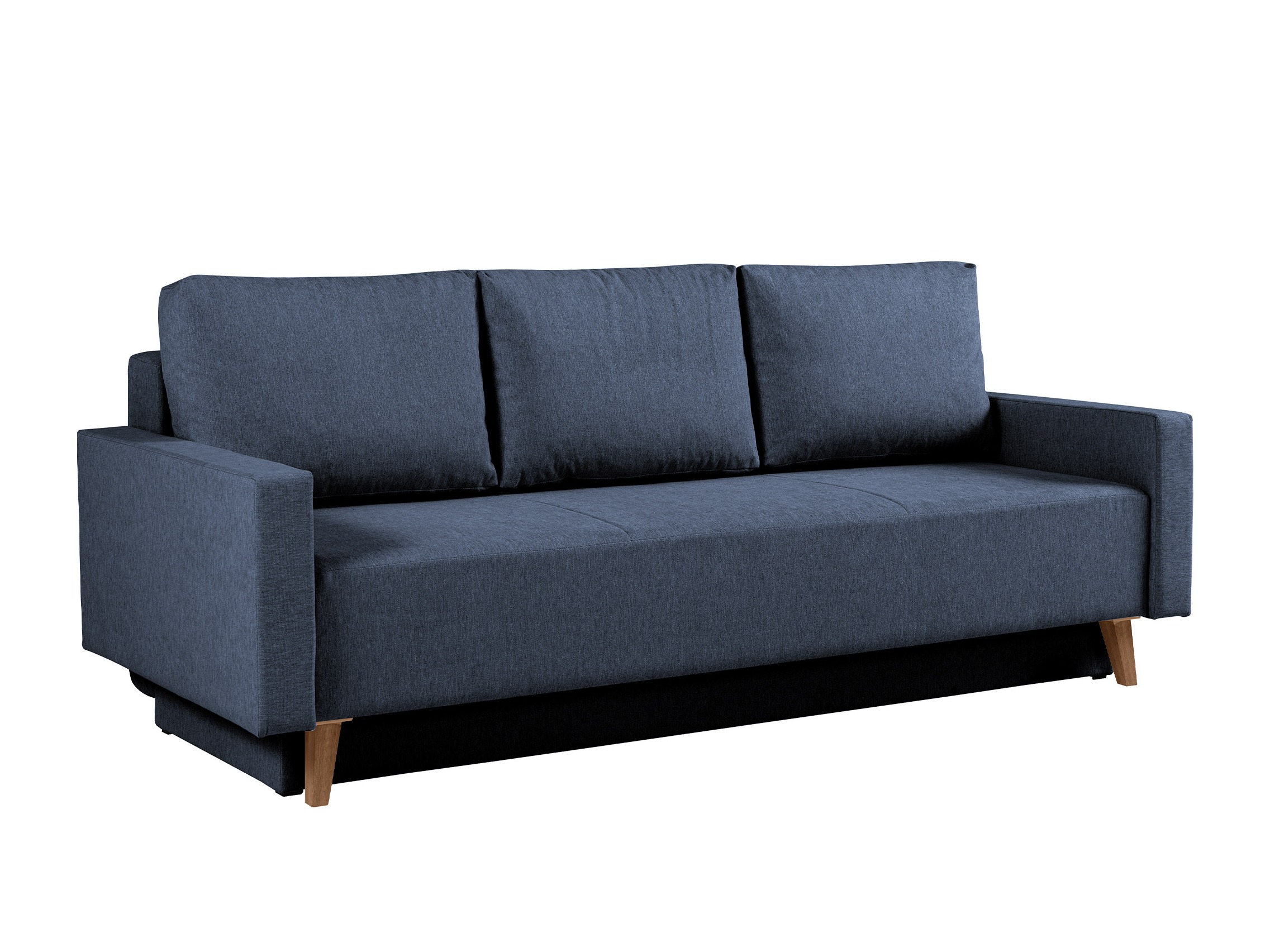 Schlafsofa Delbene 129 (Verita 76 + Eichenholzoptik San Remo dunkel)