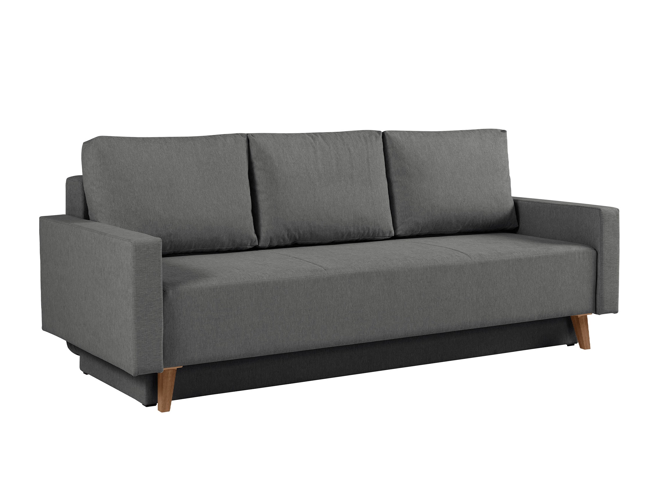 Schlafsofa Delbene 129 (Verita 88 + Eichenholzoptik San Remo dunkel)