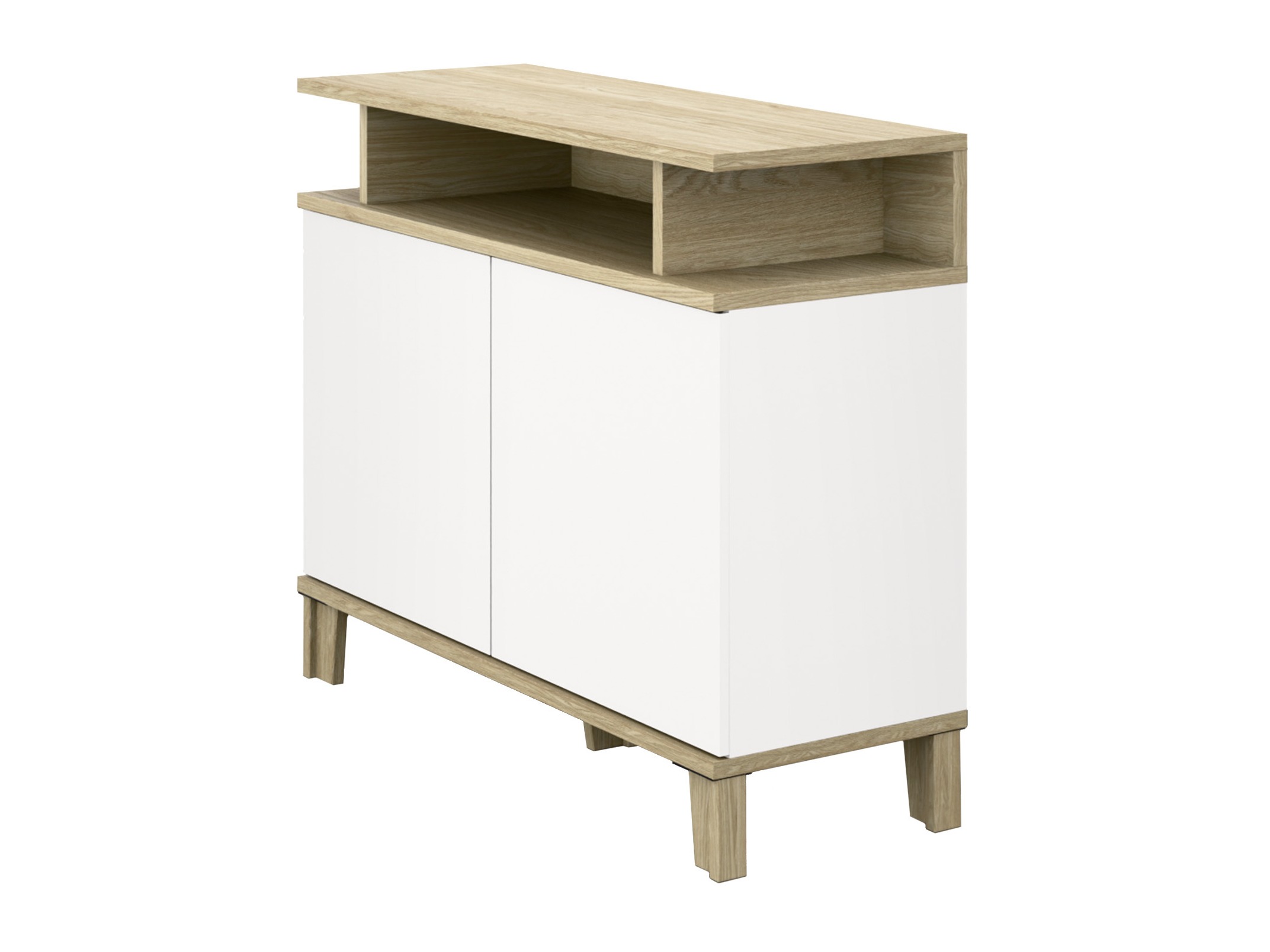 Sideboard Evarveru 107 (Matt weiss)