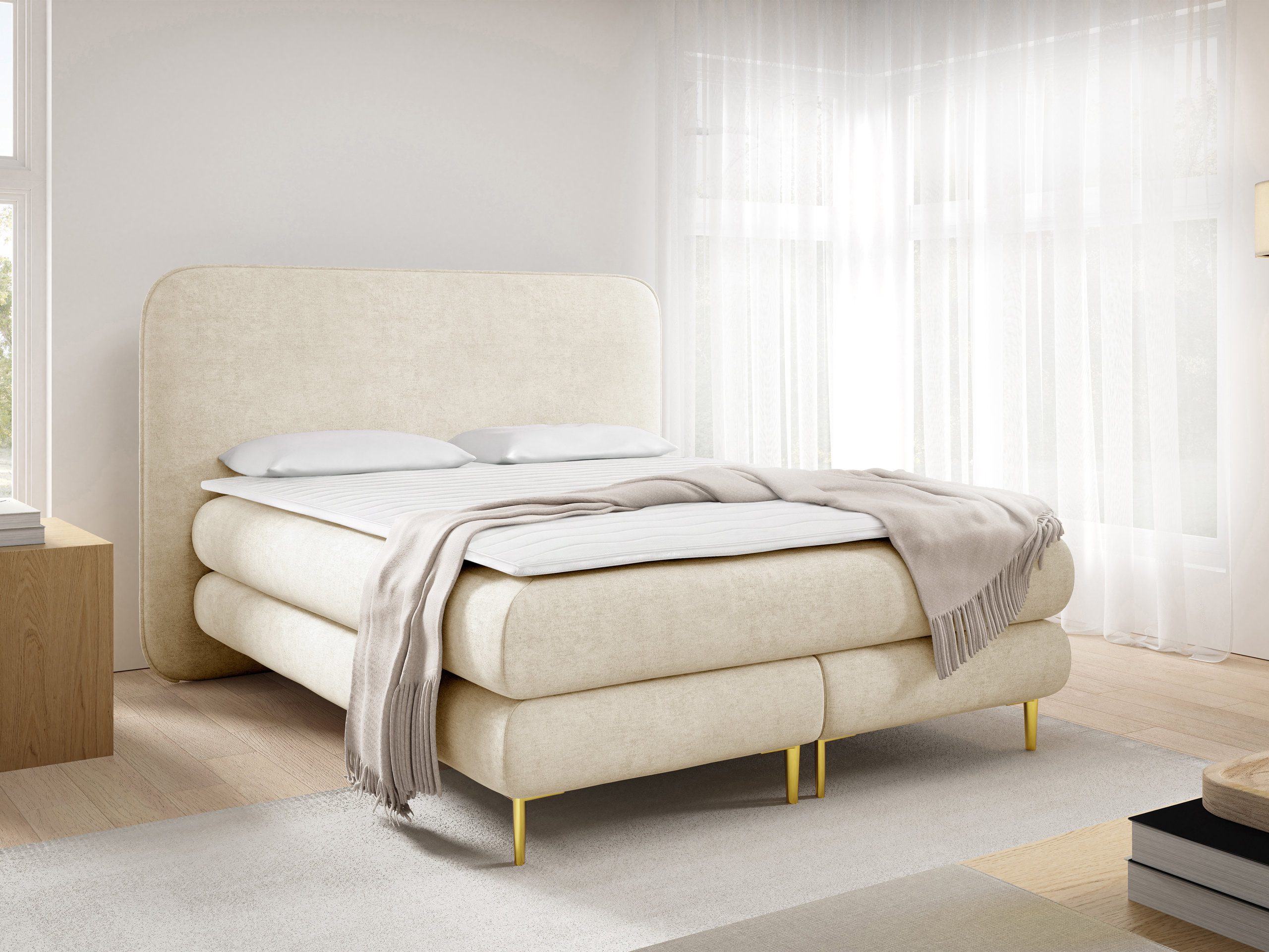 Boxspringbett Baltimore 215 (Nazar 225.01)