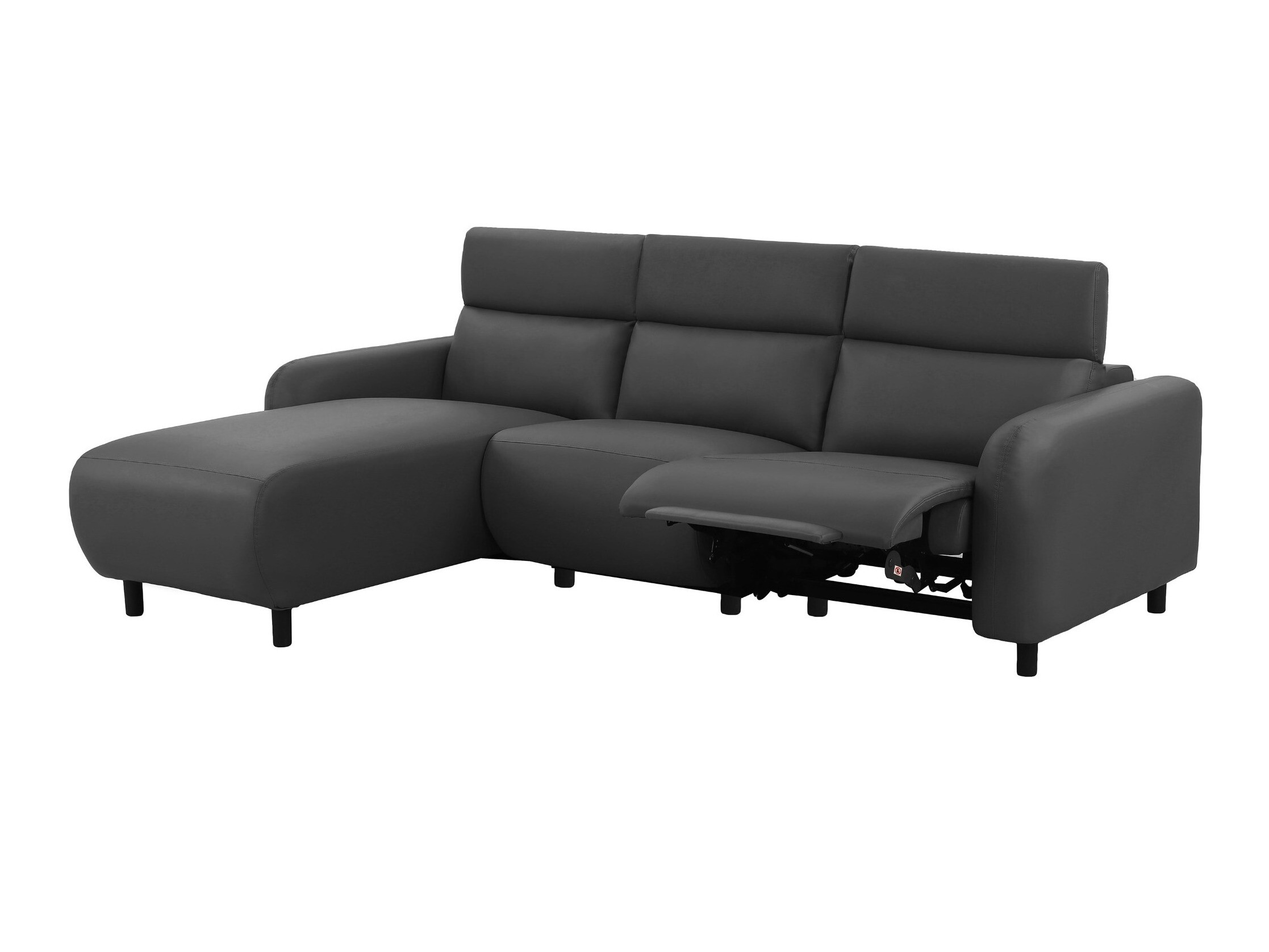 Ecksofa Liegesessel Revbena 107 (Grau)
