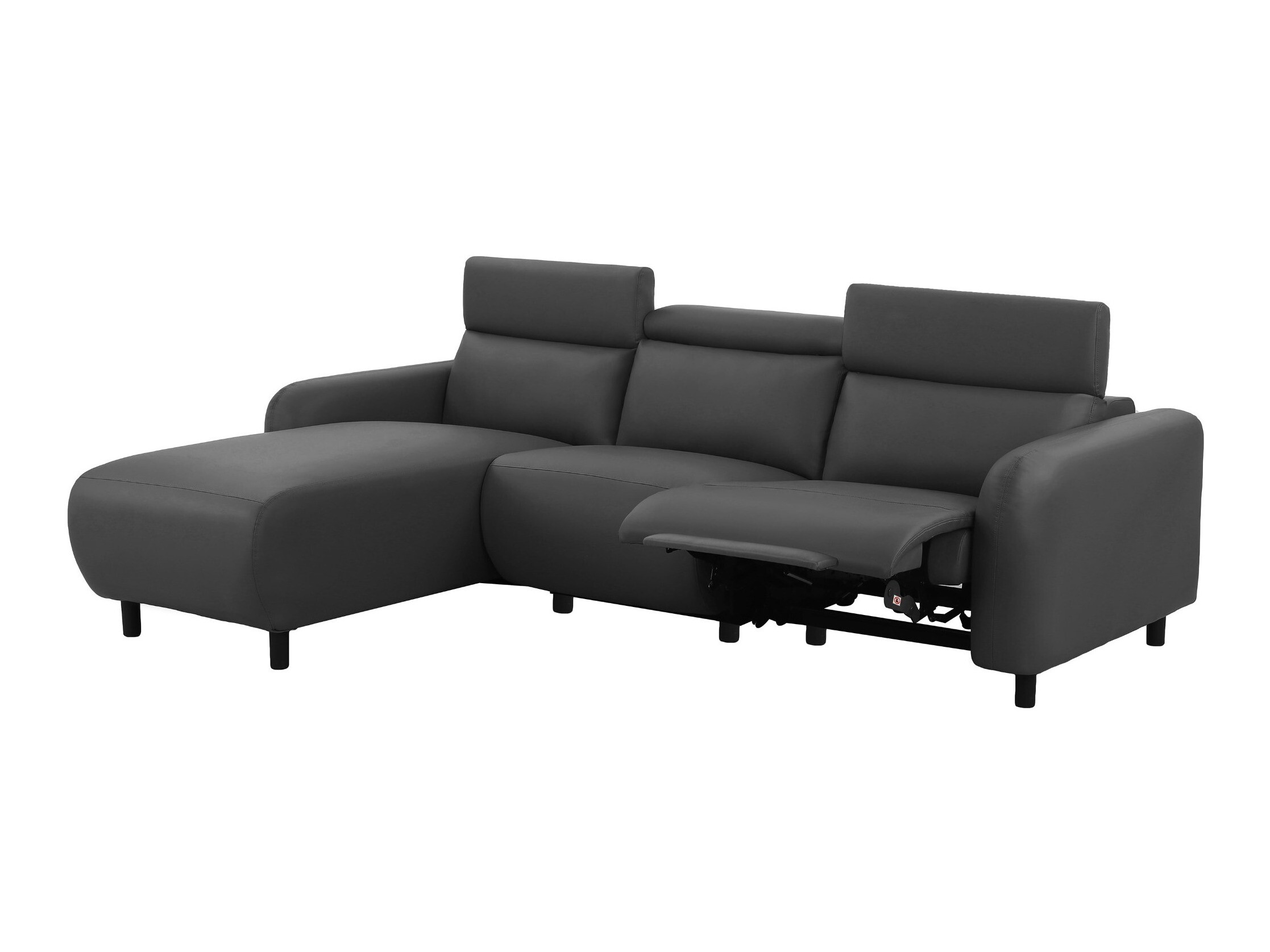 Ecksofa Liegesessel Revbena 107 (Grau)