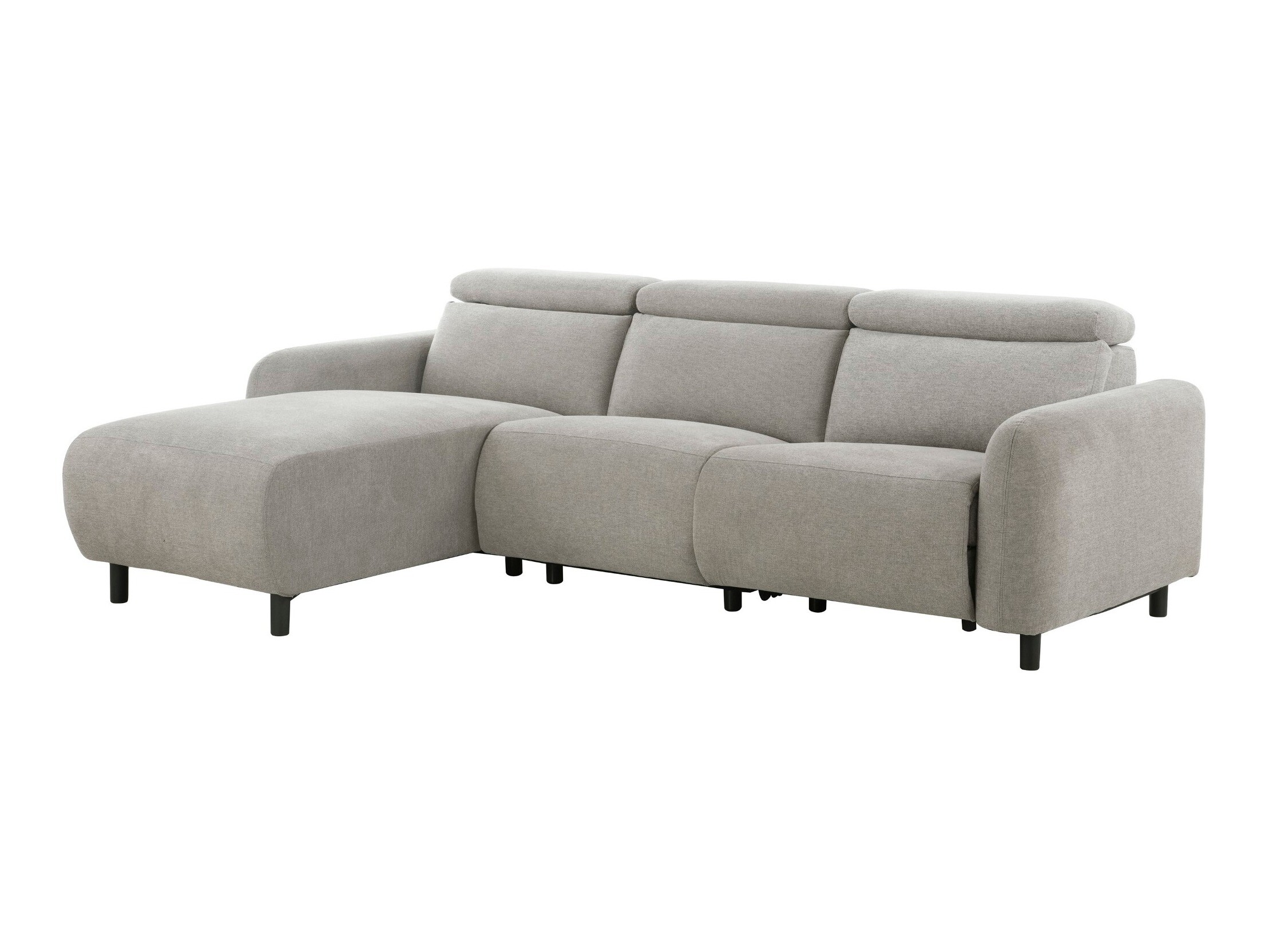 Ecksofa Liegesessel Revbena 107 (Hellgrau)