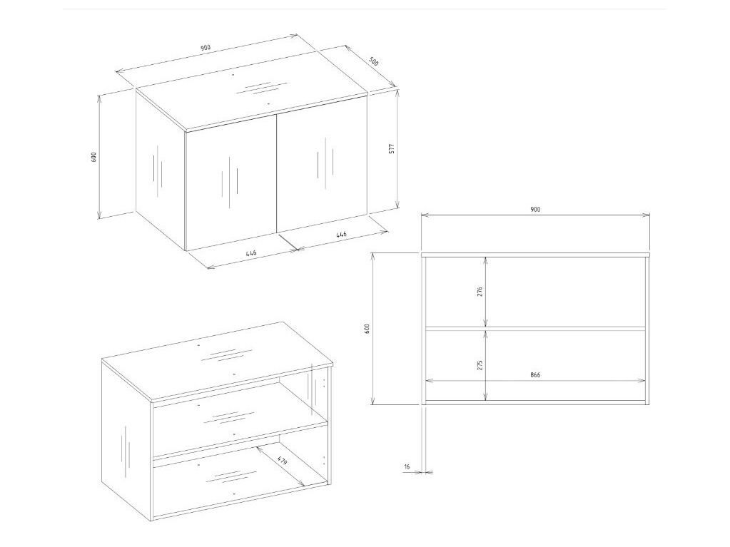 Kleiderschrank Elbvelu 135 (Weiss)