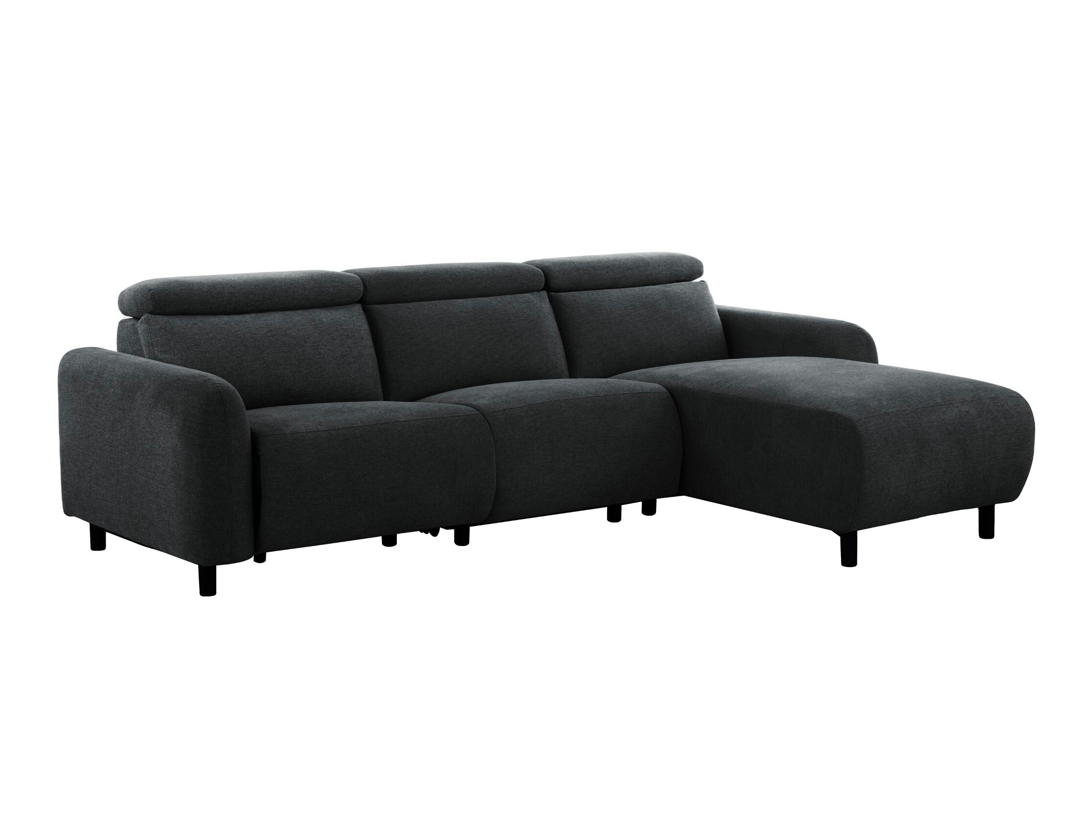 Ecksofa Liegesessel Revbena 100 (Anthrazit)