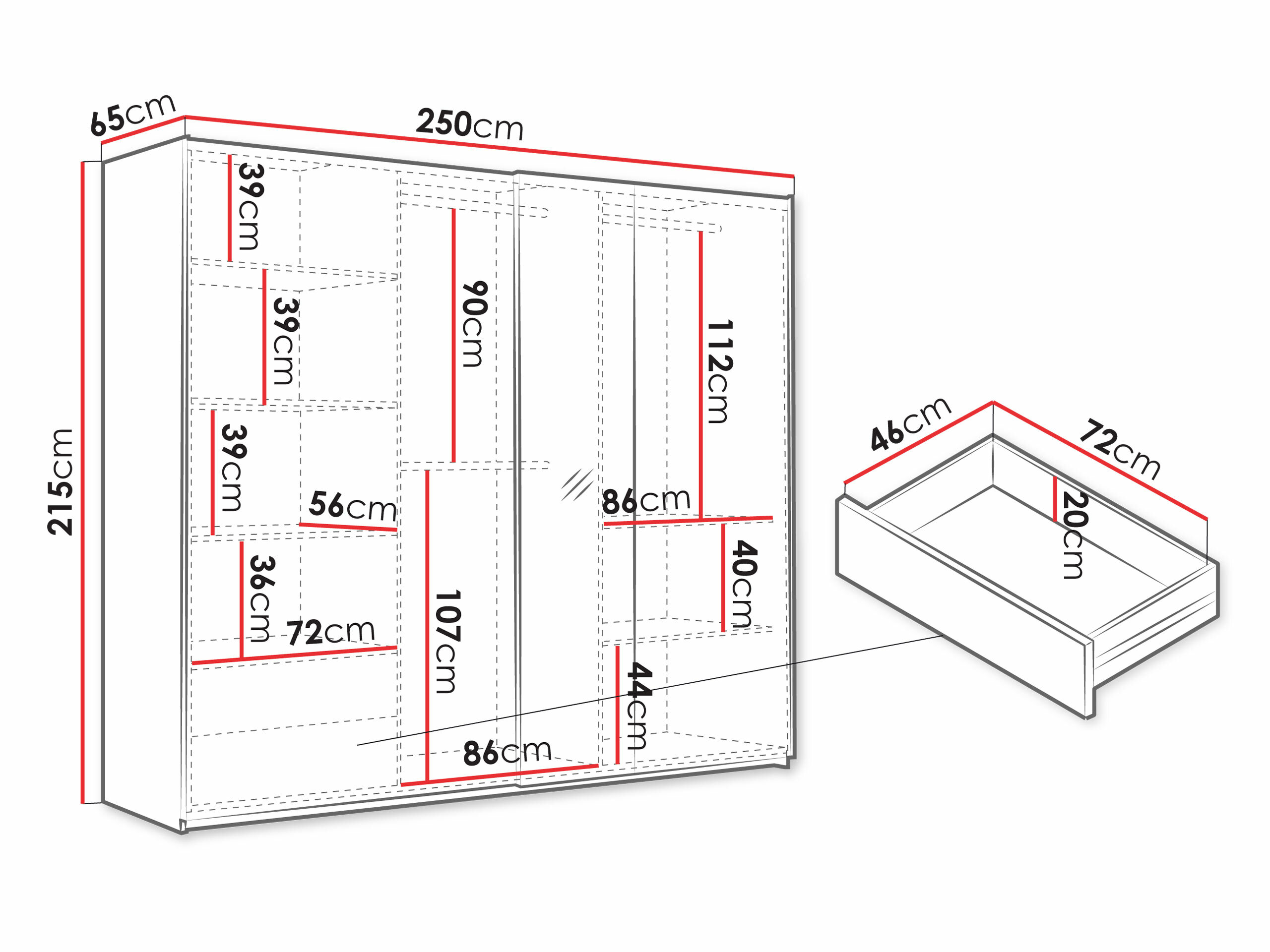 Kleiderschrank SD3299