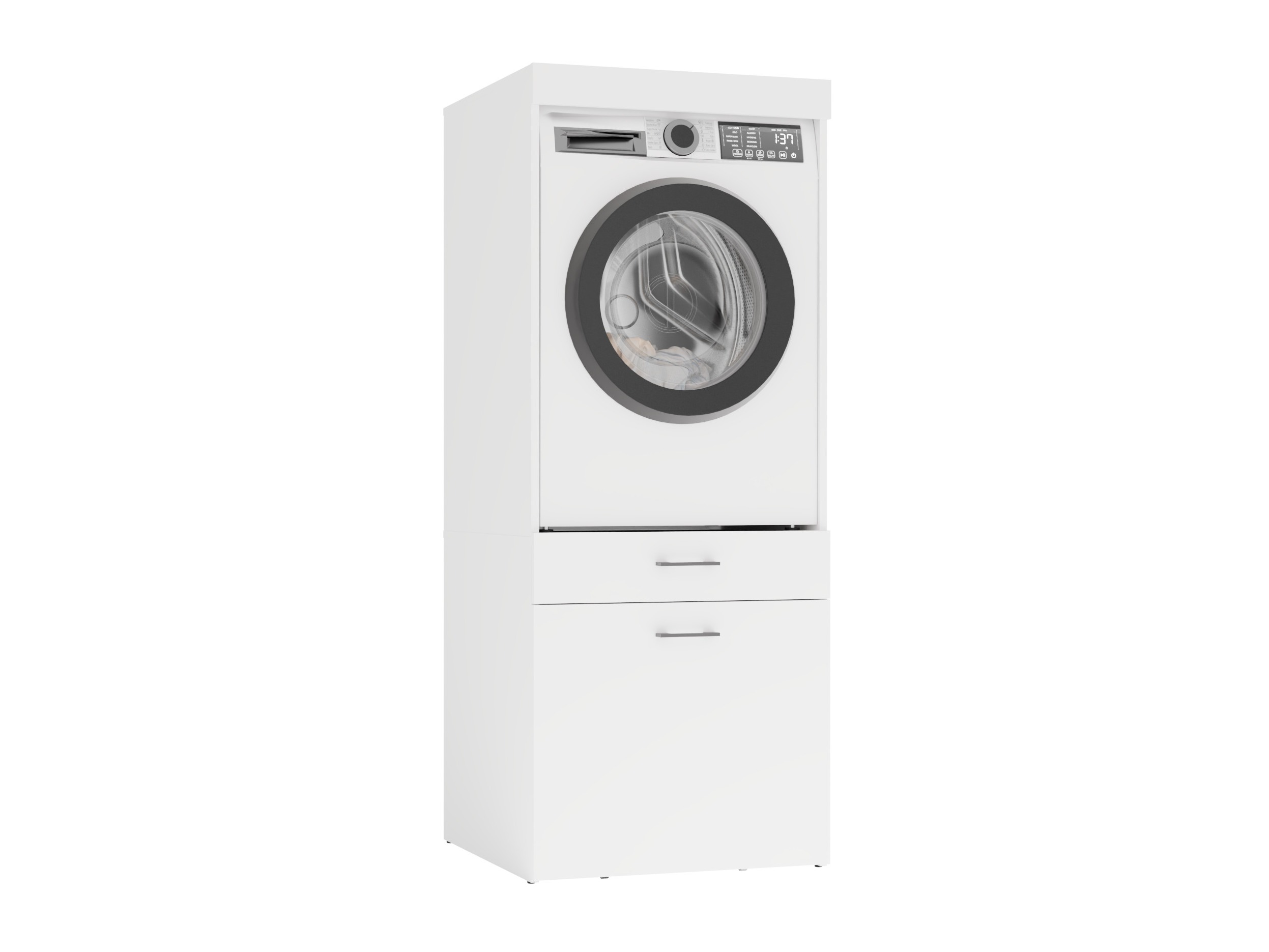 Badezimmer-Regal Balelbo 110 (Weiss)