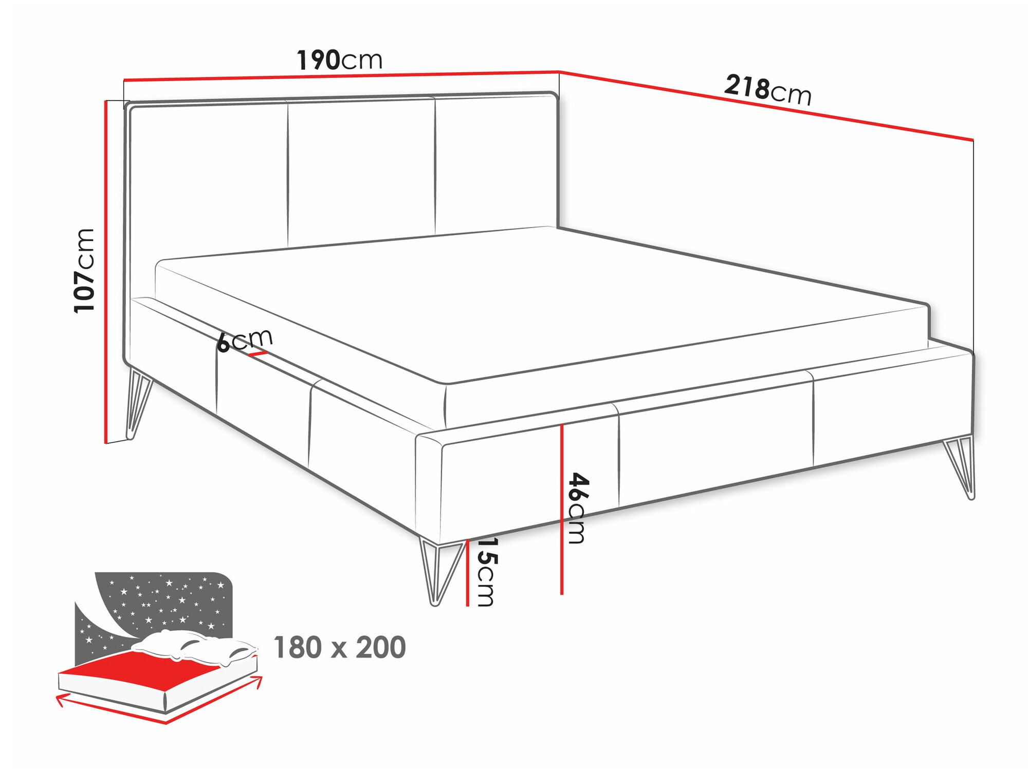 Bett SD3311