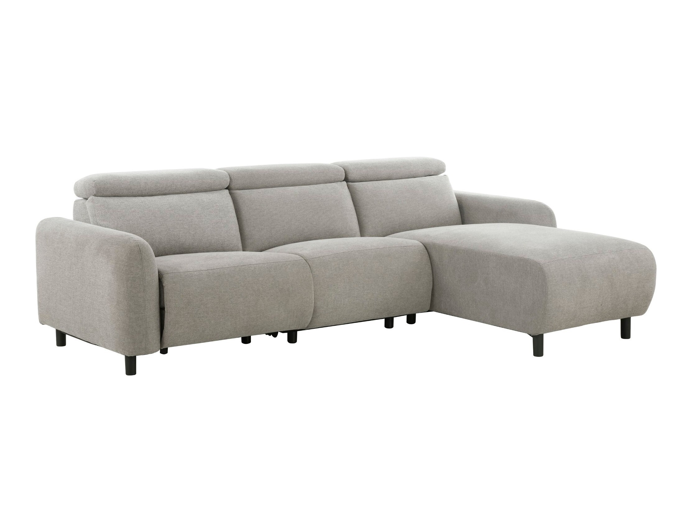 Ecksofa Liegesessel Revbena 100 (Hellgrau)