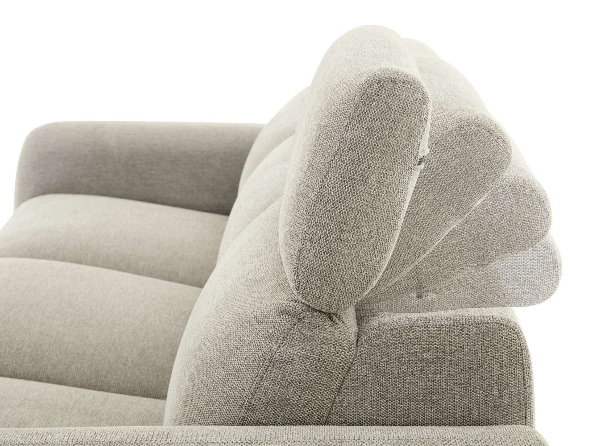 Ecksofa Liegesessel Revbena 100 (Hellgrau)