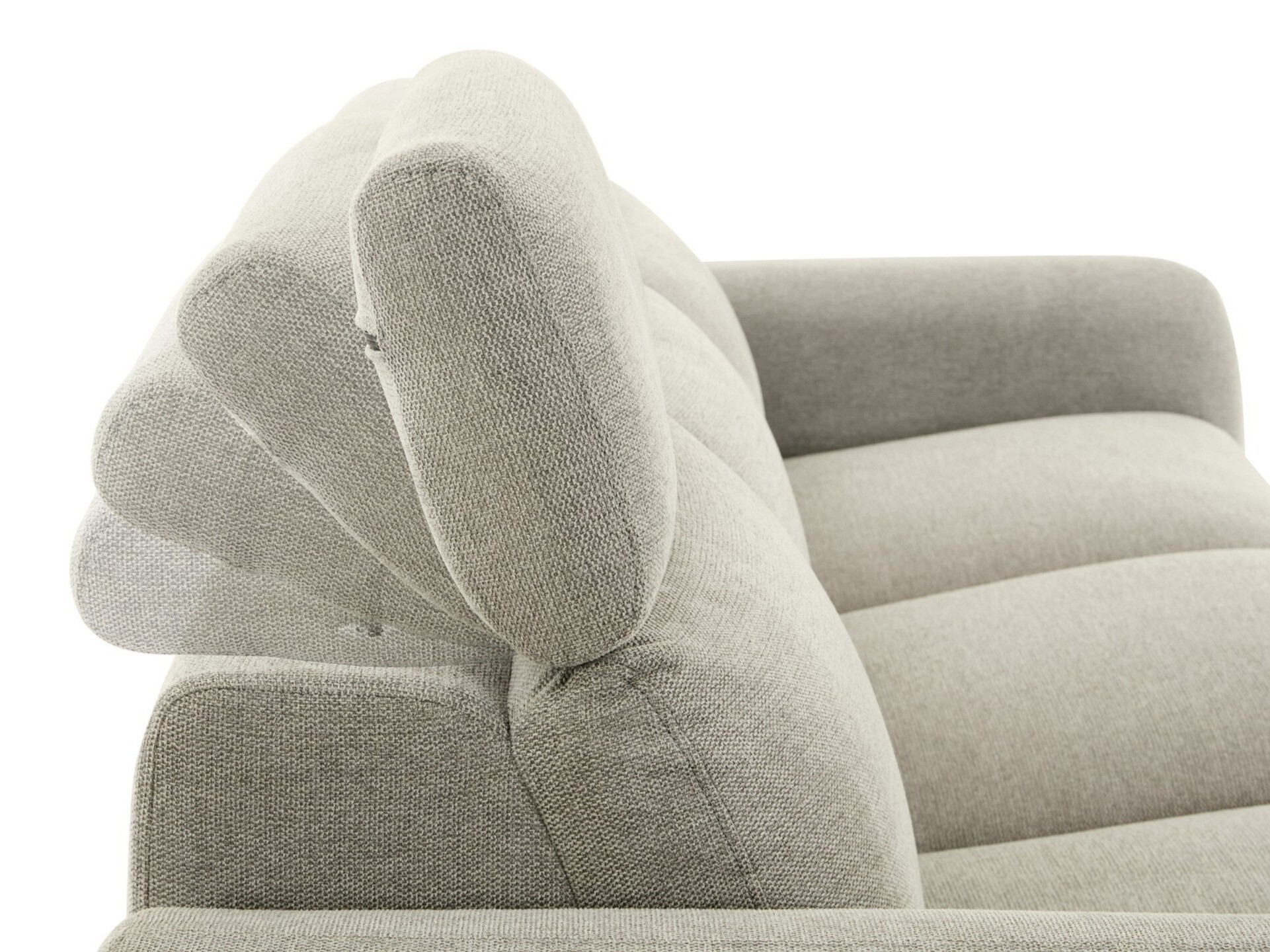 Ecksofa Liegesessel Revbena 100 (Hellgrau)