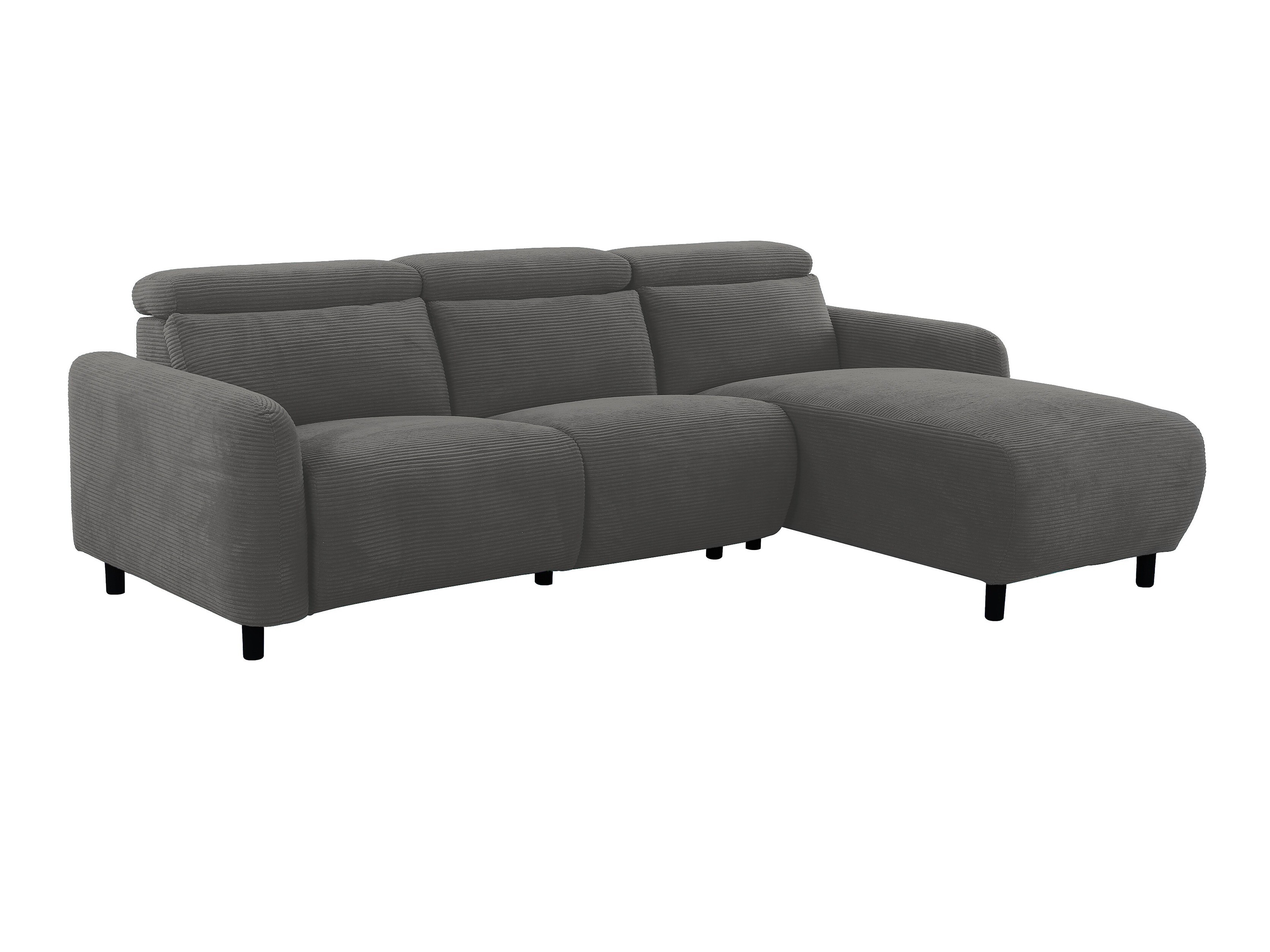 Ecksofa Liegesessel Revbena 103 (Anthrazit)