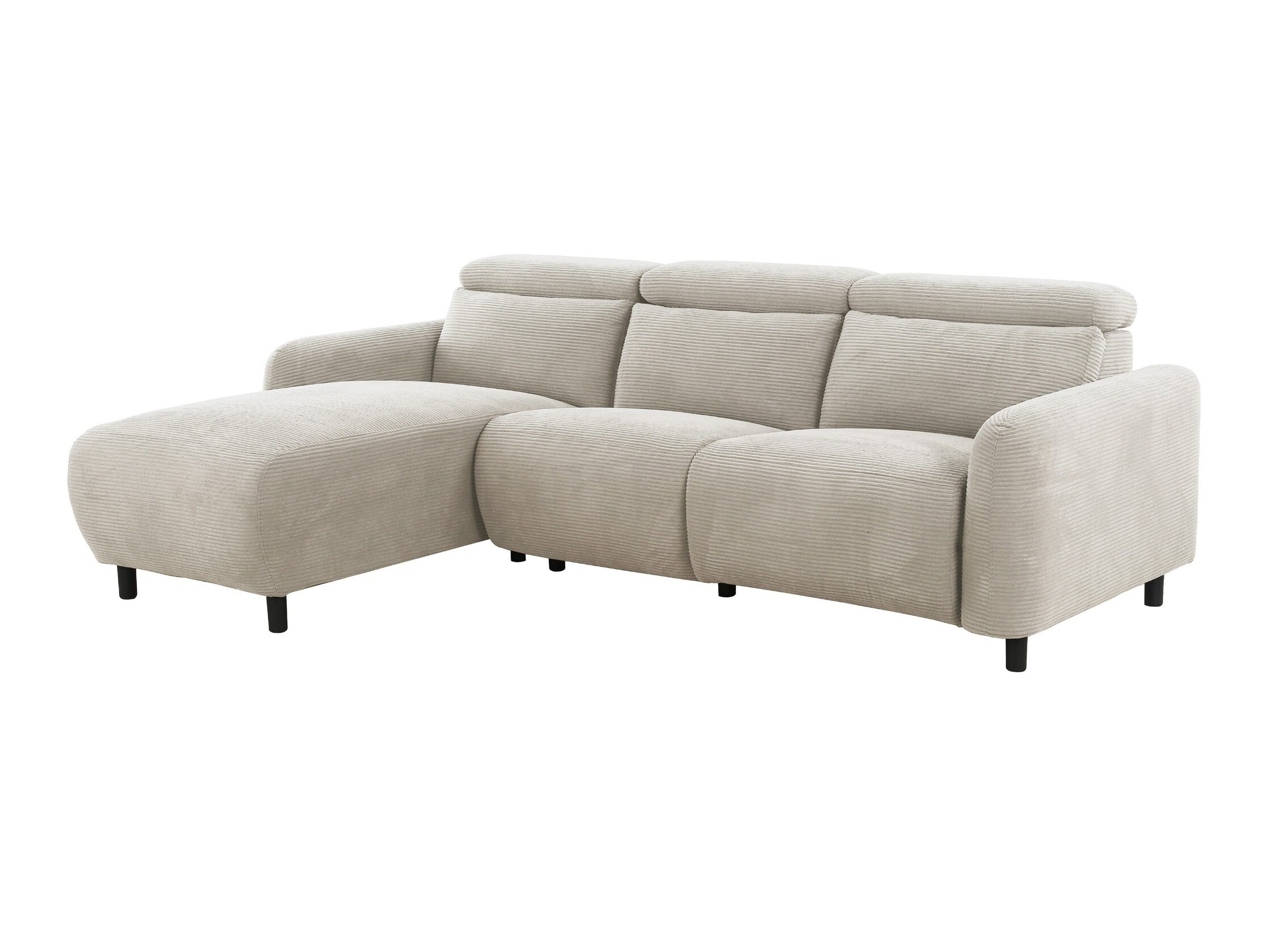 Ecksofa Liegesessel Revbena 103 (Cremefarben)