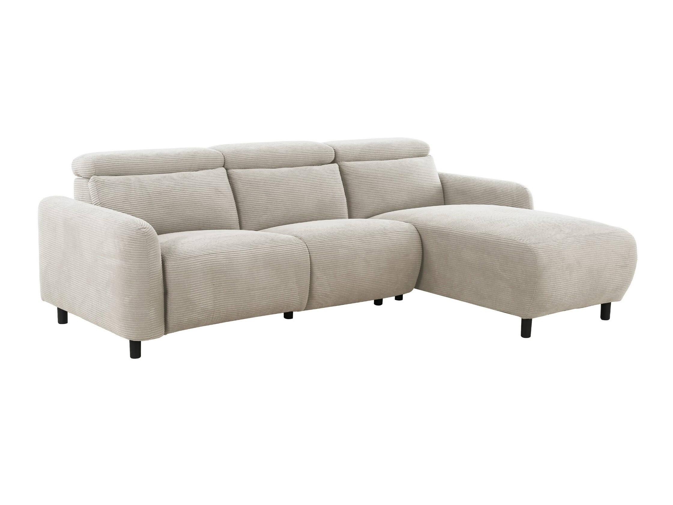Ecksofa Liegesessel Revbena 103 (Cremefarben)