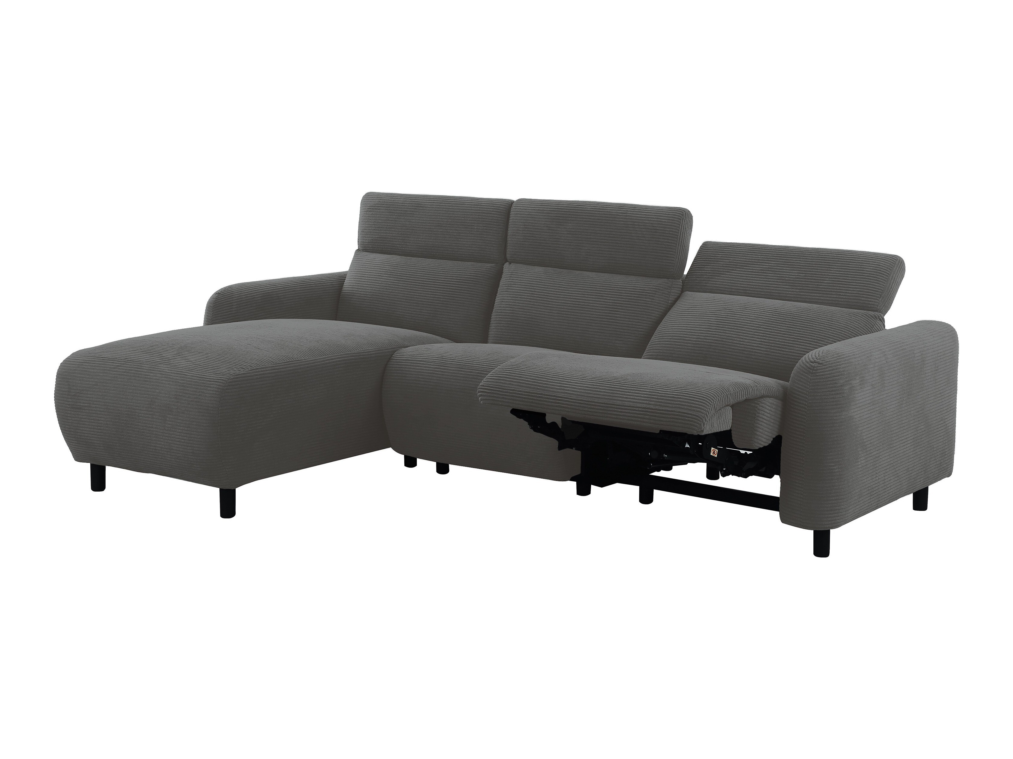 Ecksofa Liegesessel Revbena 104 (Anthrazit)