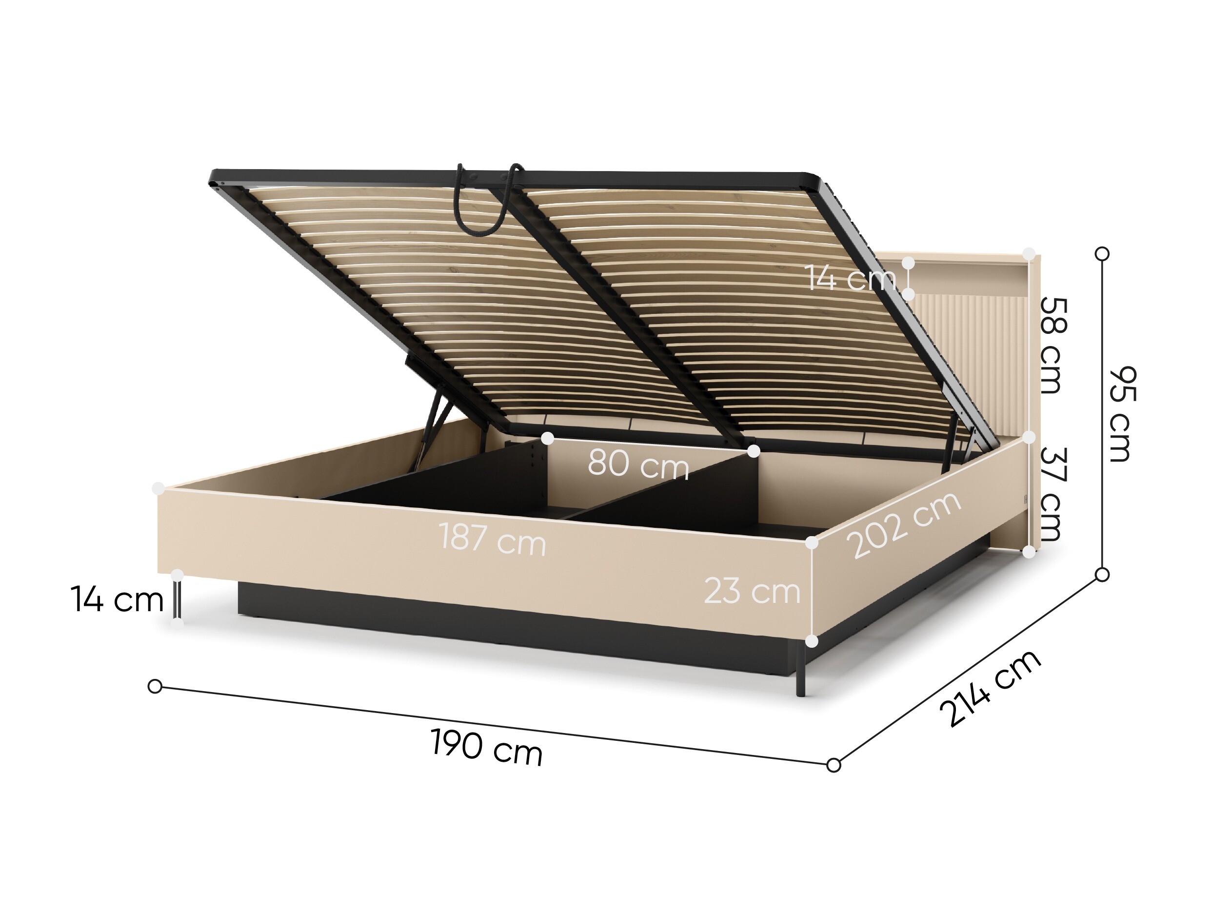 Bett Lorfera 107